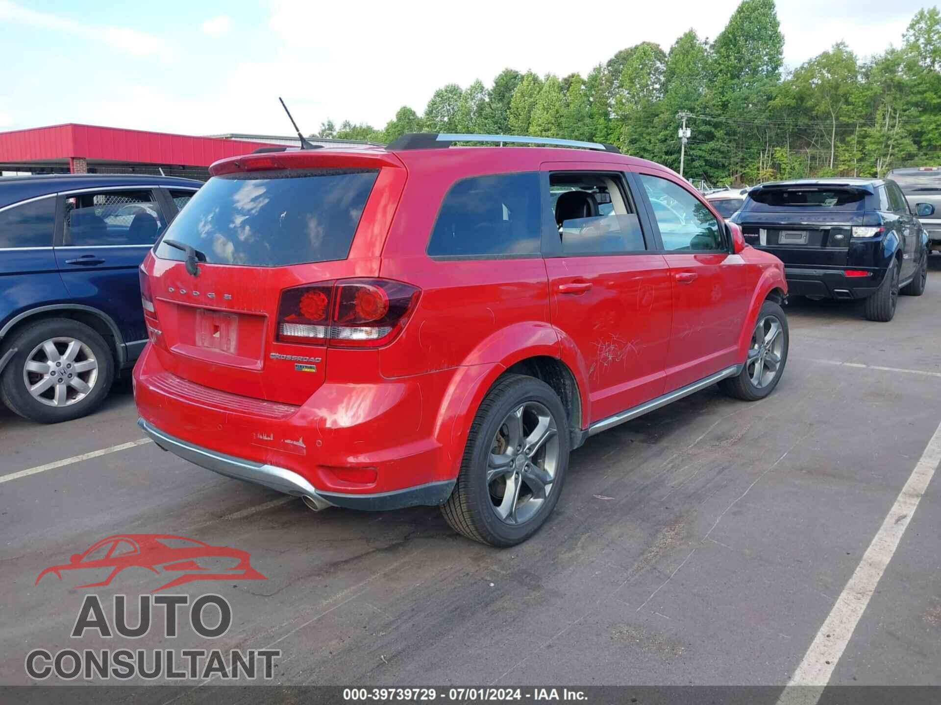 DODGE JOURNEY 2017 - 3C4PDCGG3HT613851