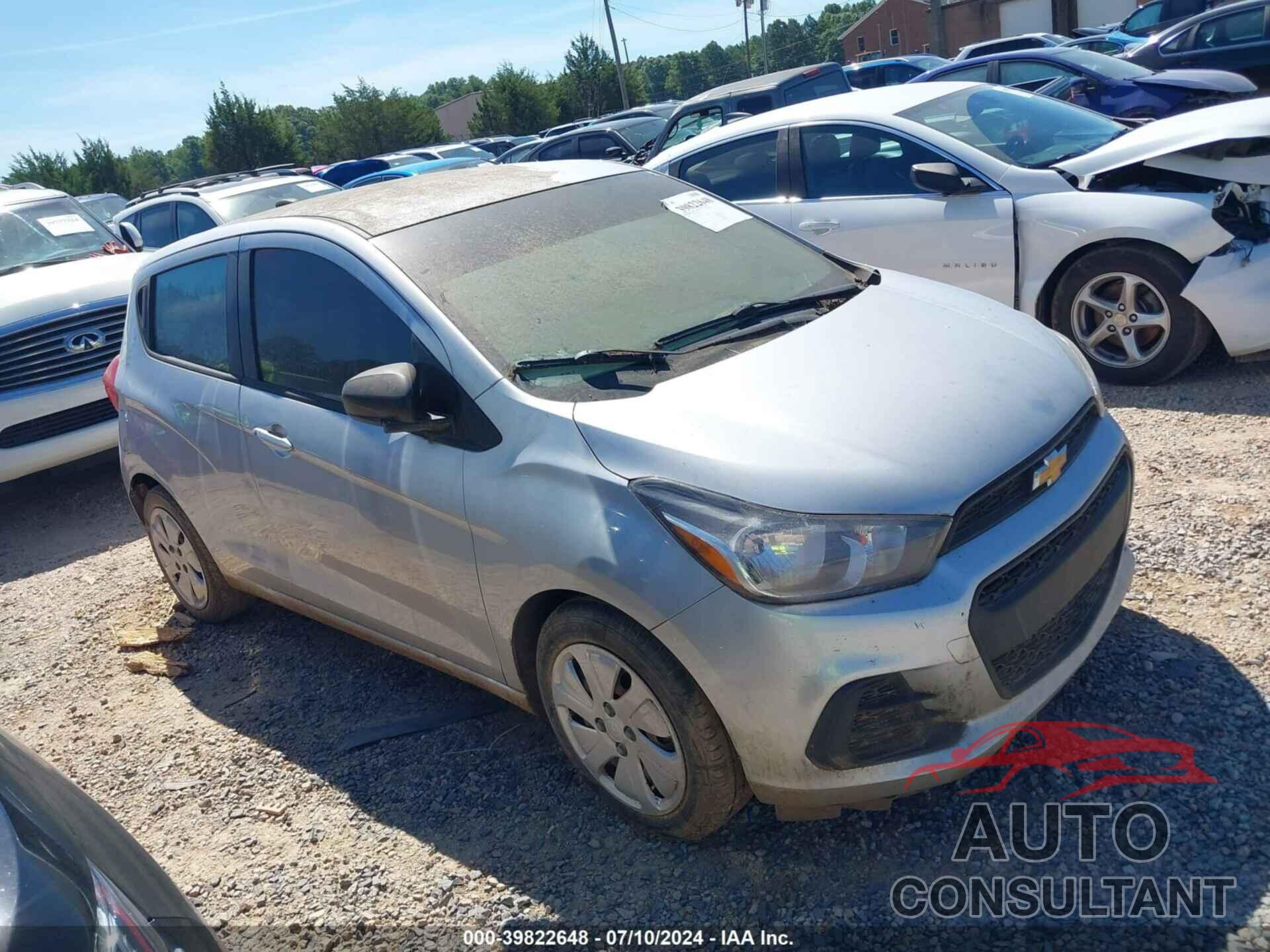 CHEVROLET SPARK 2017 - KL8CA6SA2HC736329