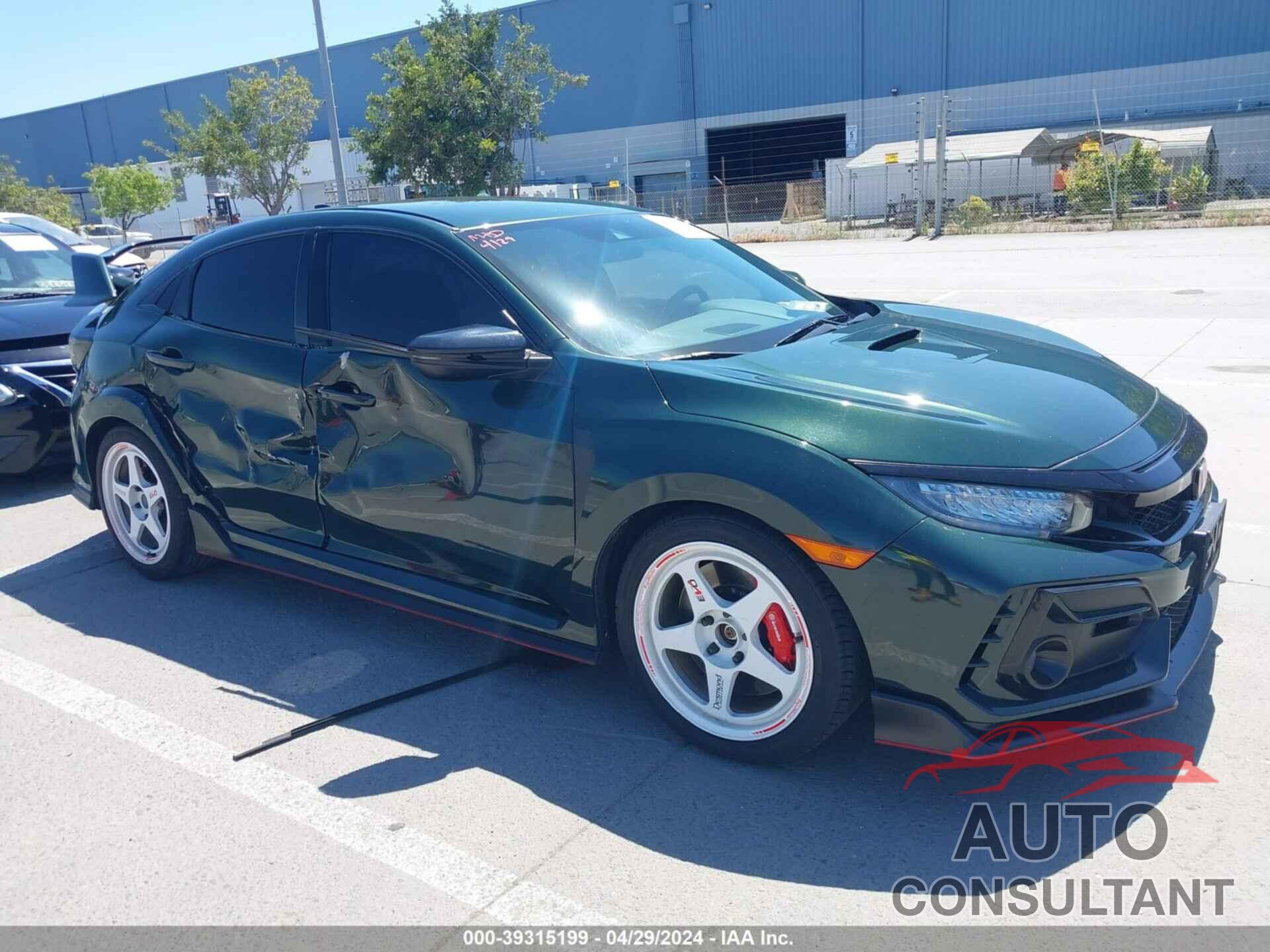 HONDA CIVIC TYPE R 2020 - SHHFK8G77LU200402