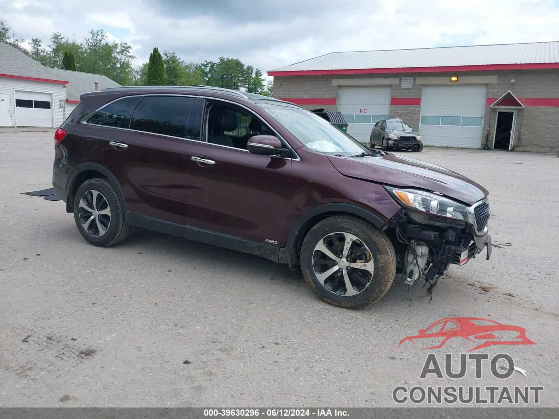 KIA SORENTO 2016 - 5XYPHDA58GG187159