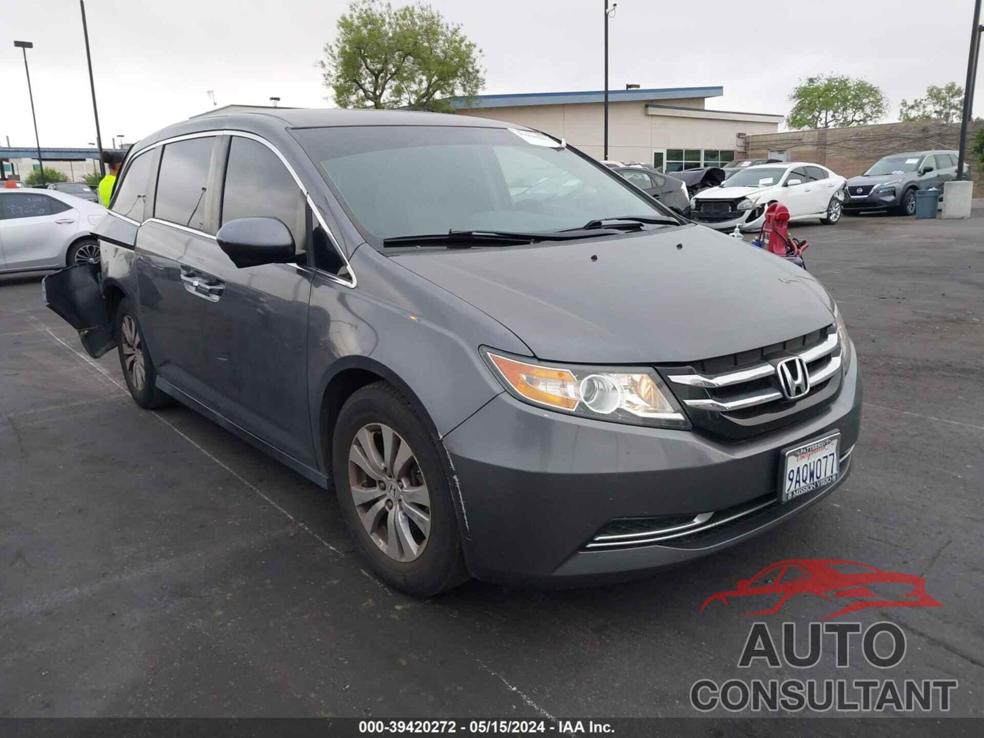 HONDA ODYSSEY 2016 - 5FNRL5H3XGB160683