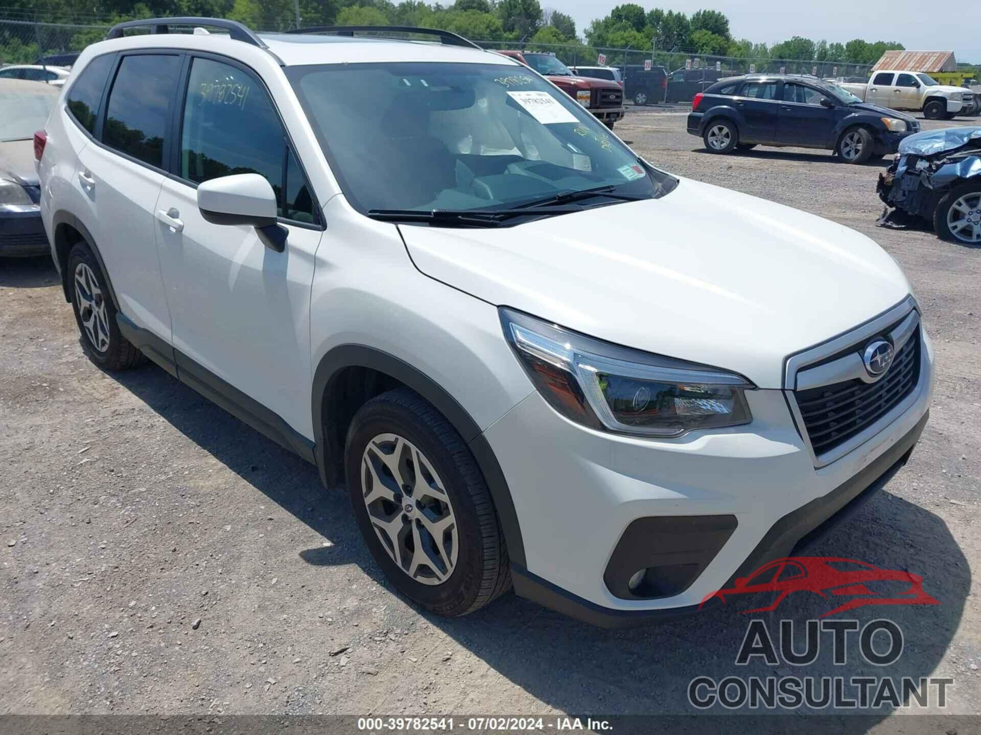 SUBARU FORESTER 2021 - JF2SKAJC4MH514198