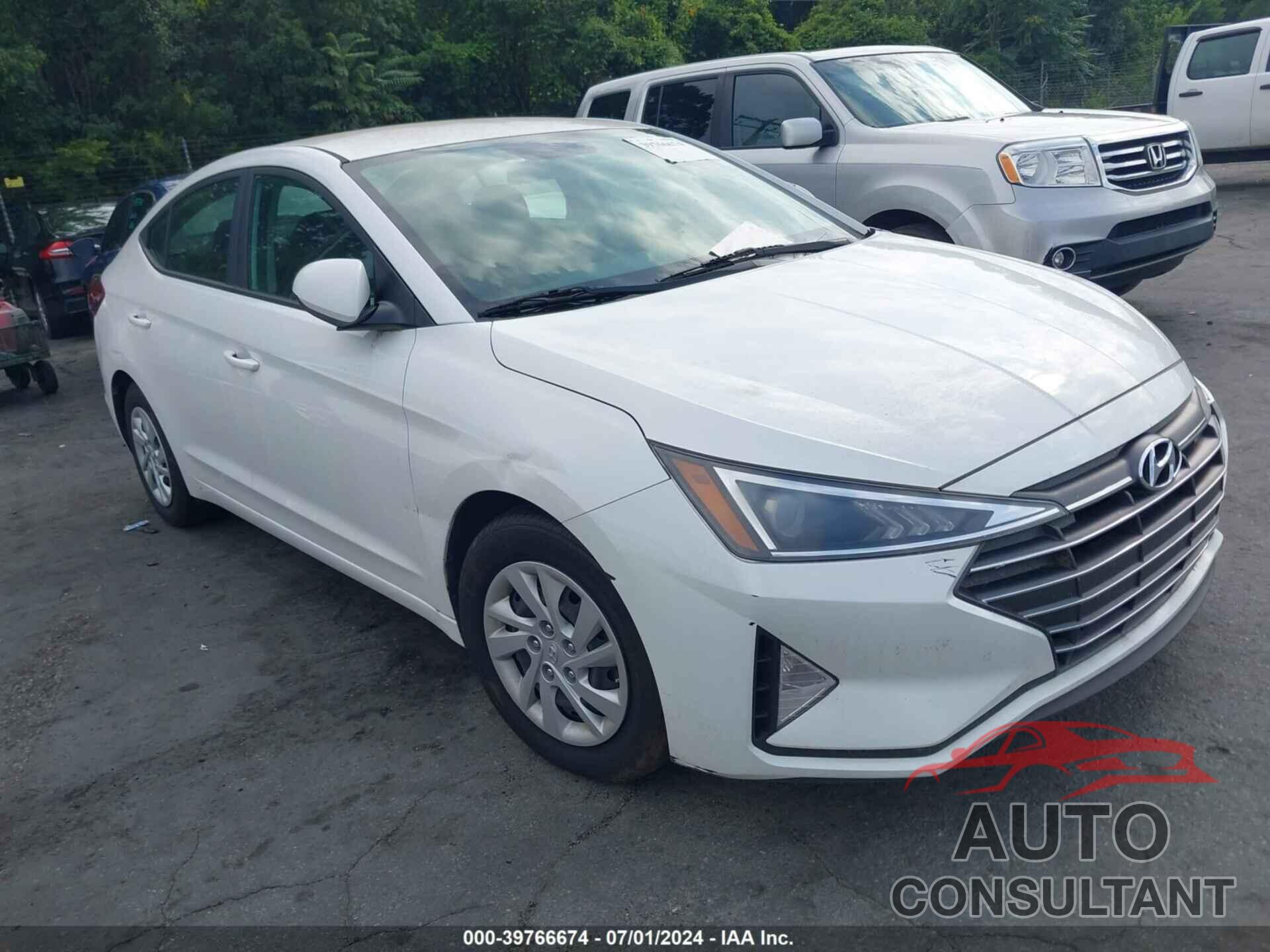 HYUNDAI ELANTRA 2019 - 5NPD74LF7KH435544