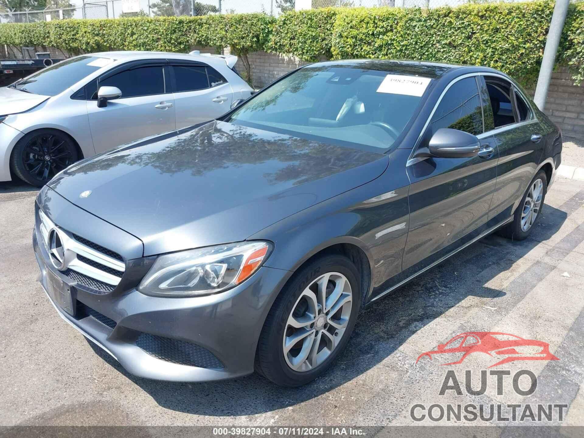 MERCEDES-BENZ C 300 2016 - 55SWF4JB8GU130537
