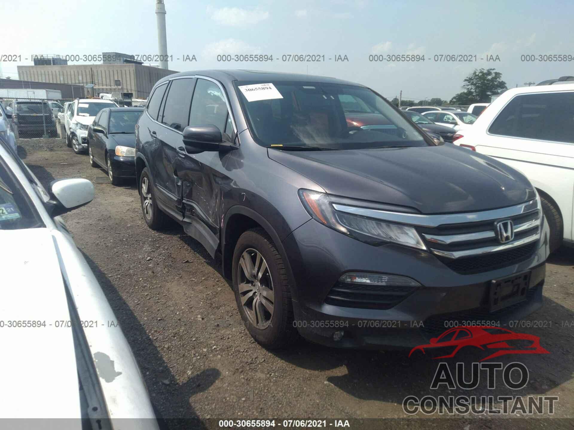 HONDA PILOT 2017 - 5FNYF6H59HB005439