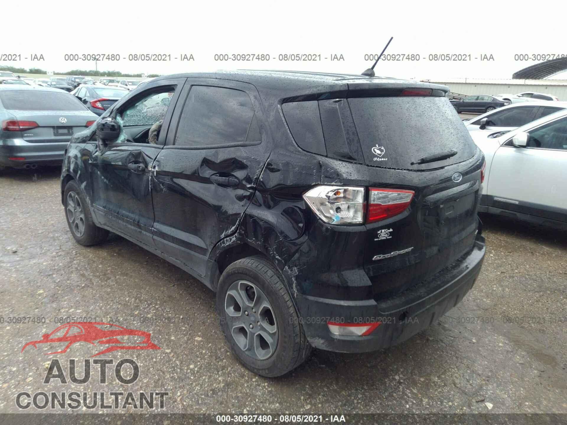 FORD ECOSPORT 2019 - MAJ3S2FE6KC262425