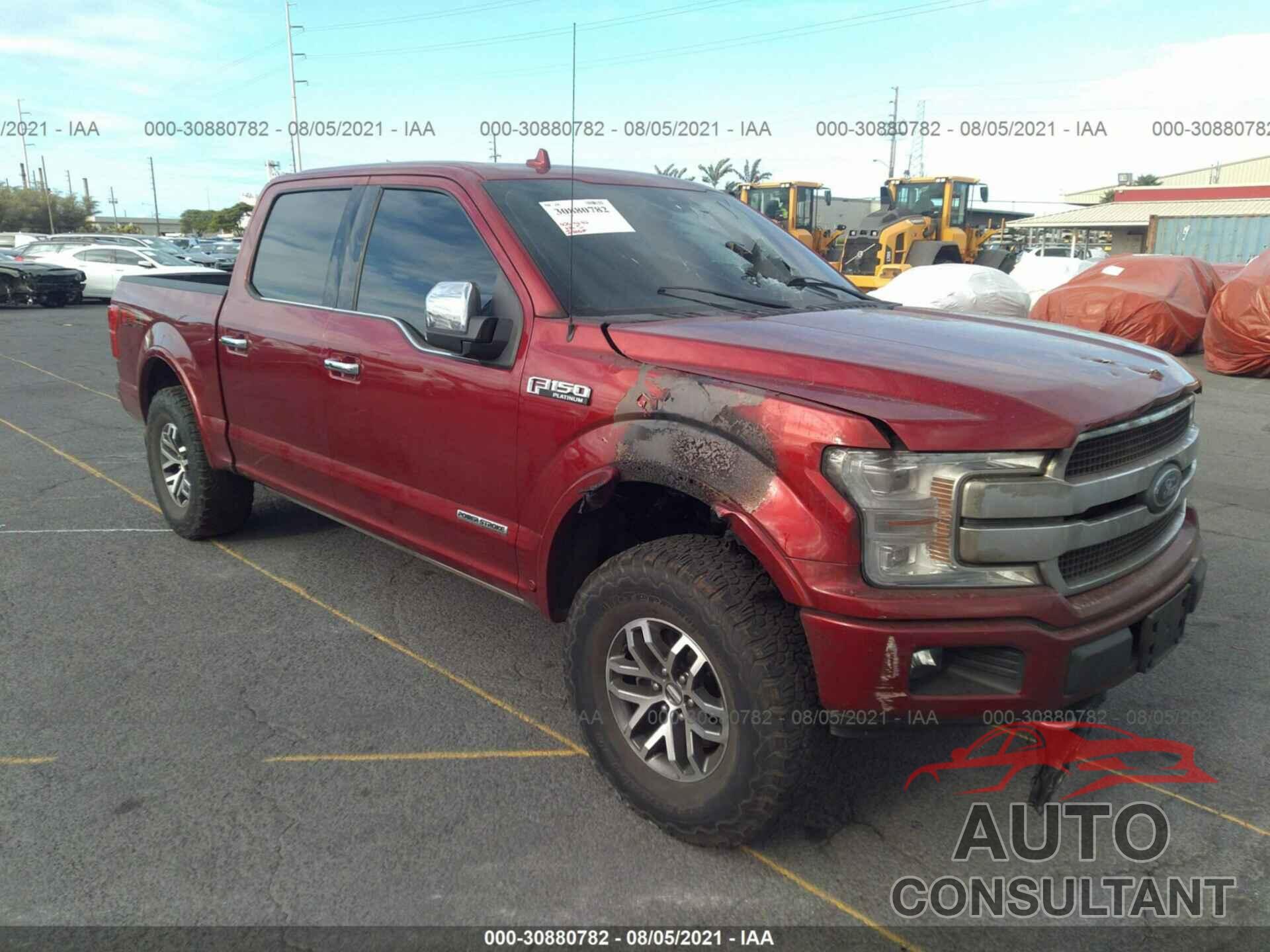 FORD F-150 2018 - 1FTFW1E17JFD52264