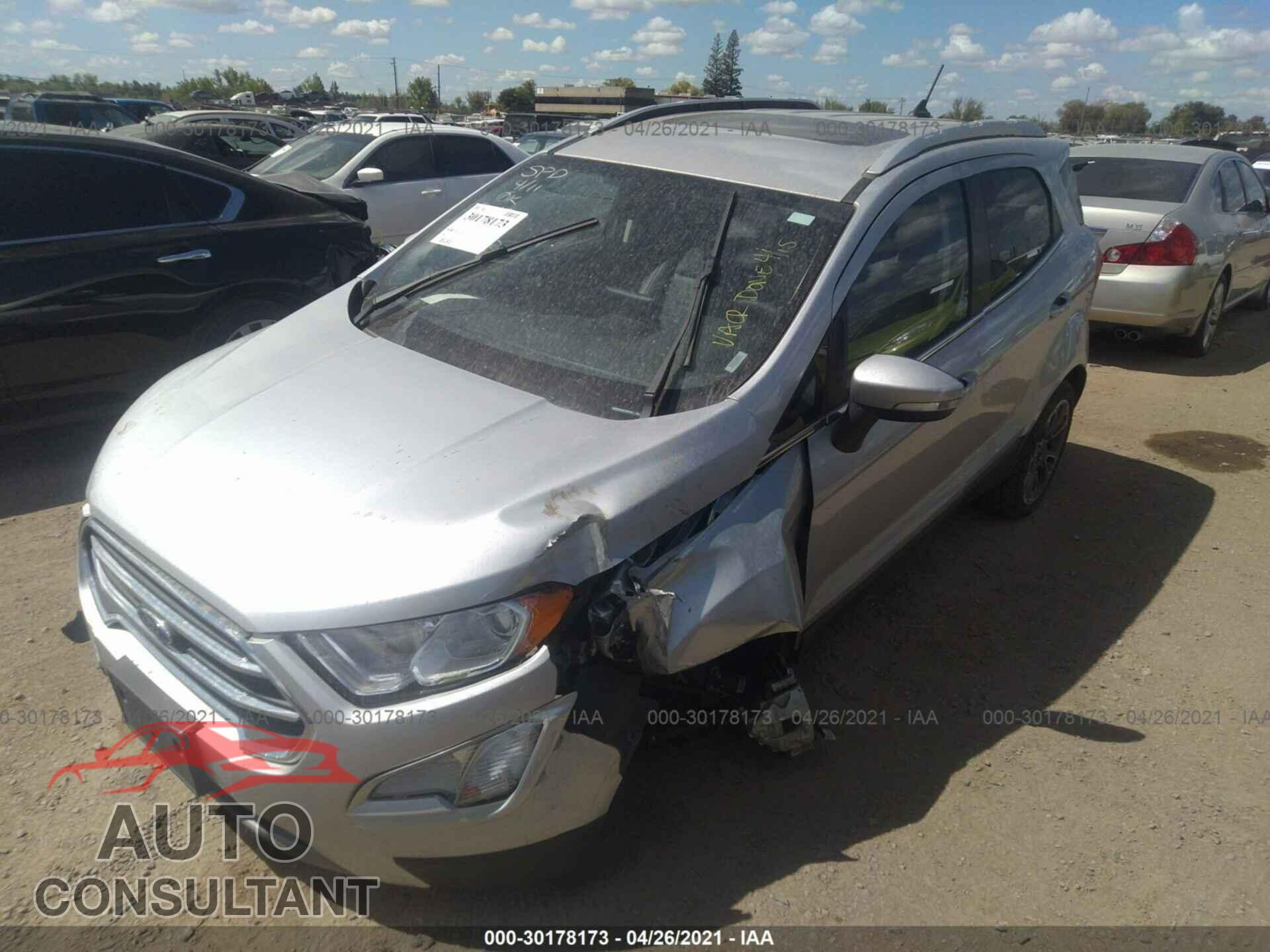 FORD ECOSPORT 2020 - MAJ6S3KLXLC354159