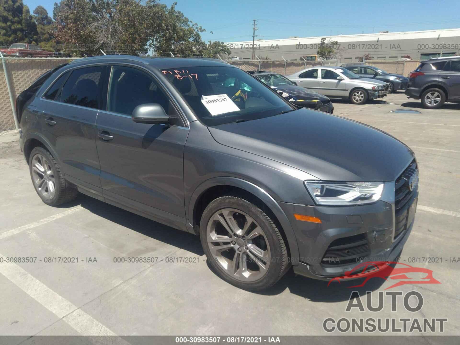 AUDI Q3 2016 - WA1EFCFSXGR010002