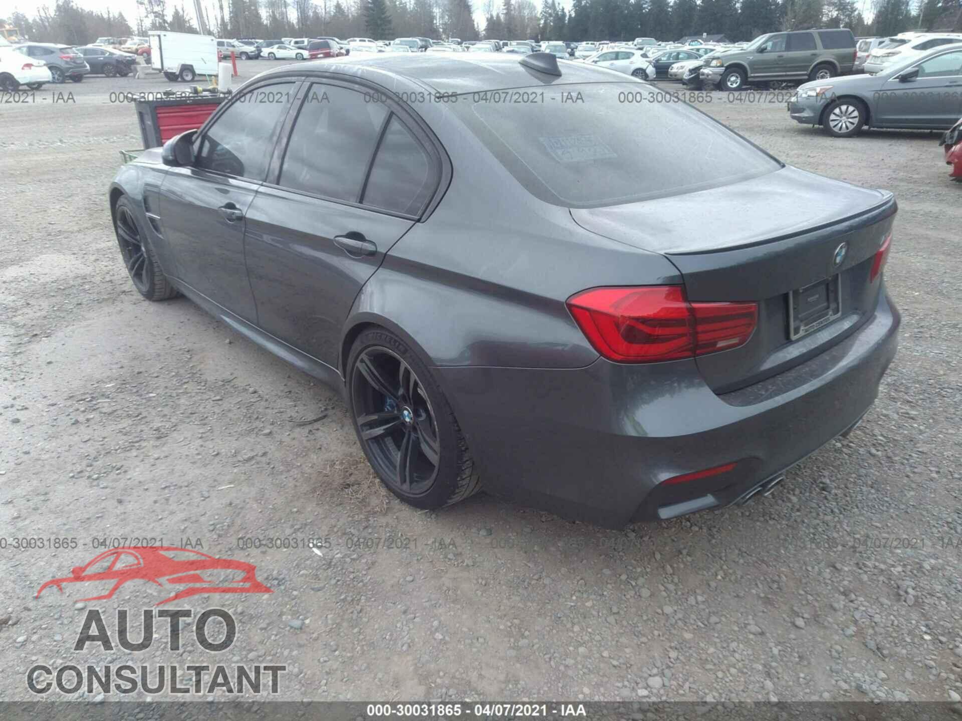 BMW M3 2016 - WBS8M9C50G5E68015