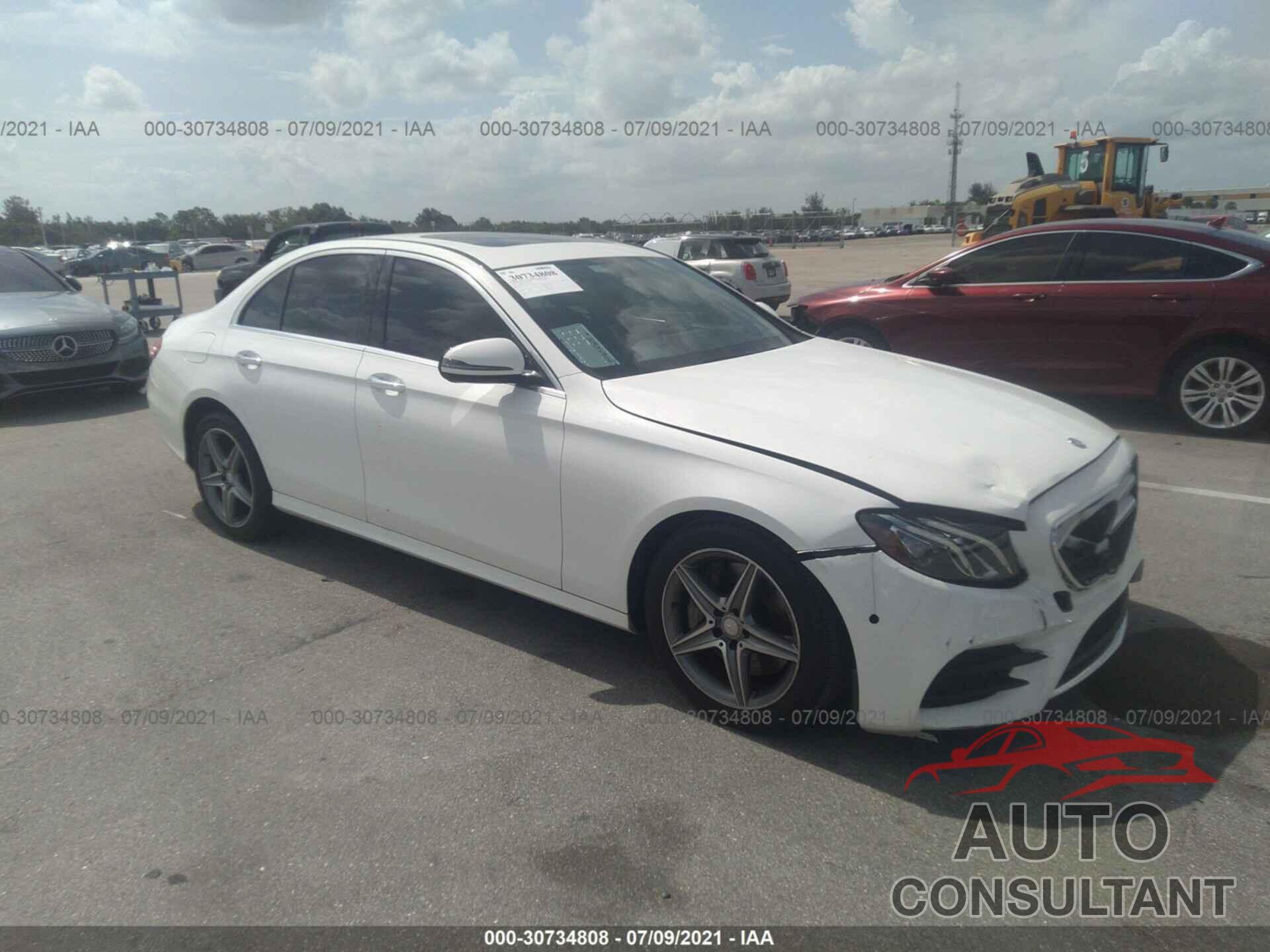 MERCEDES-BENZ E-CLASS 2017 - WDDZF4JB7HA038639
