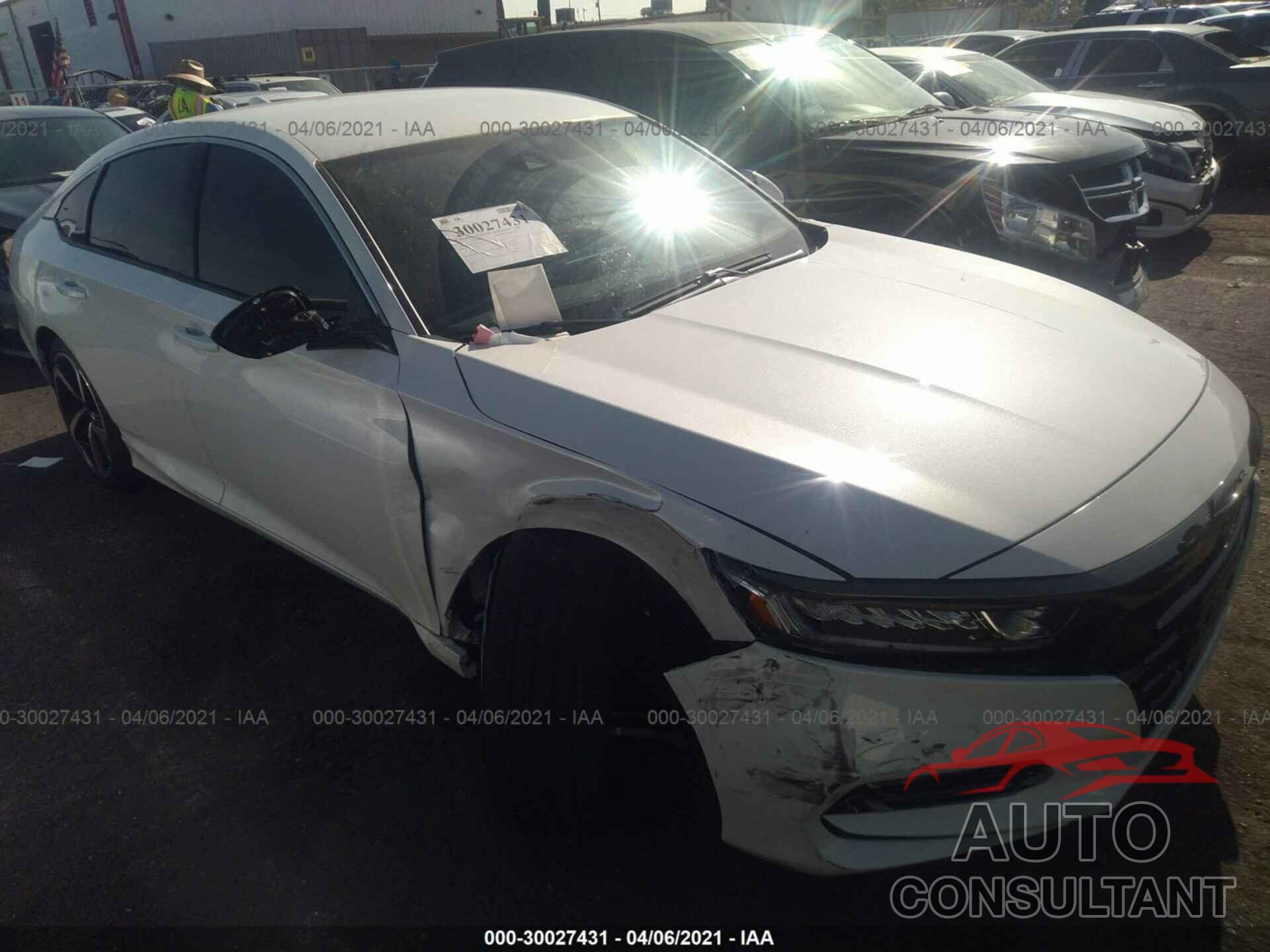 HONDA ACCORD SEDAN 2020 - 1HGCV1F37LA154730