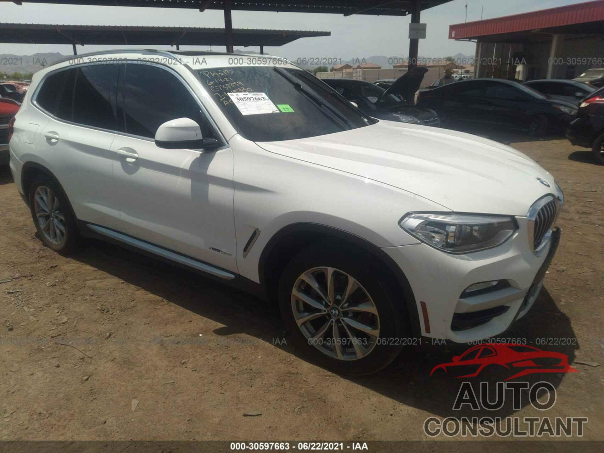 BMW X3 2018 - 5UXTR9C56JLC72634