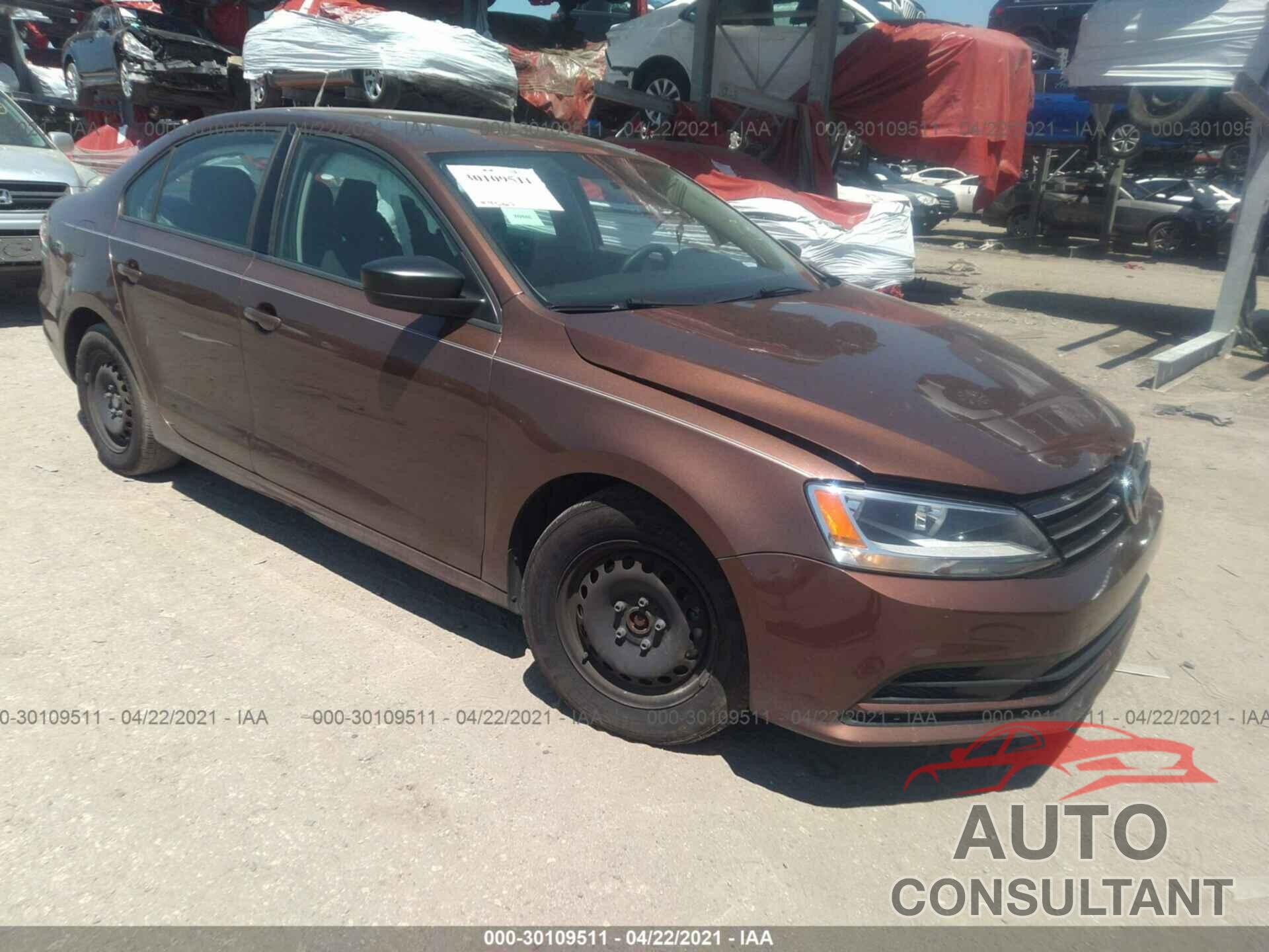 VOLKSWAGEN JETTA SEDAN 2016 - 3VW267AJ9GM354403