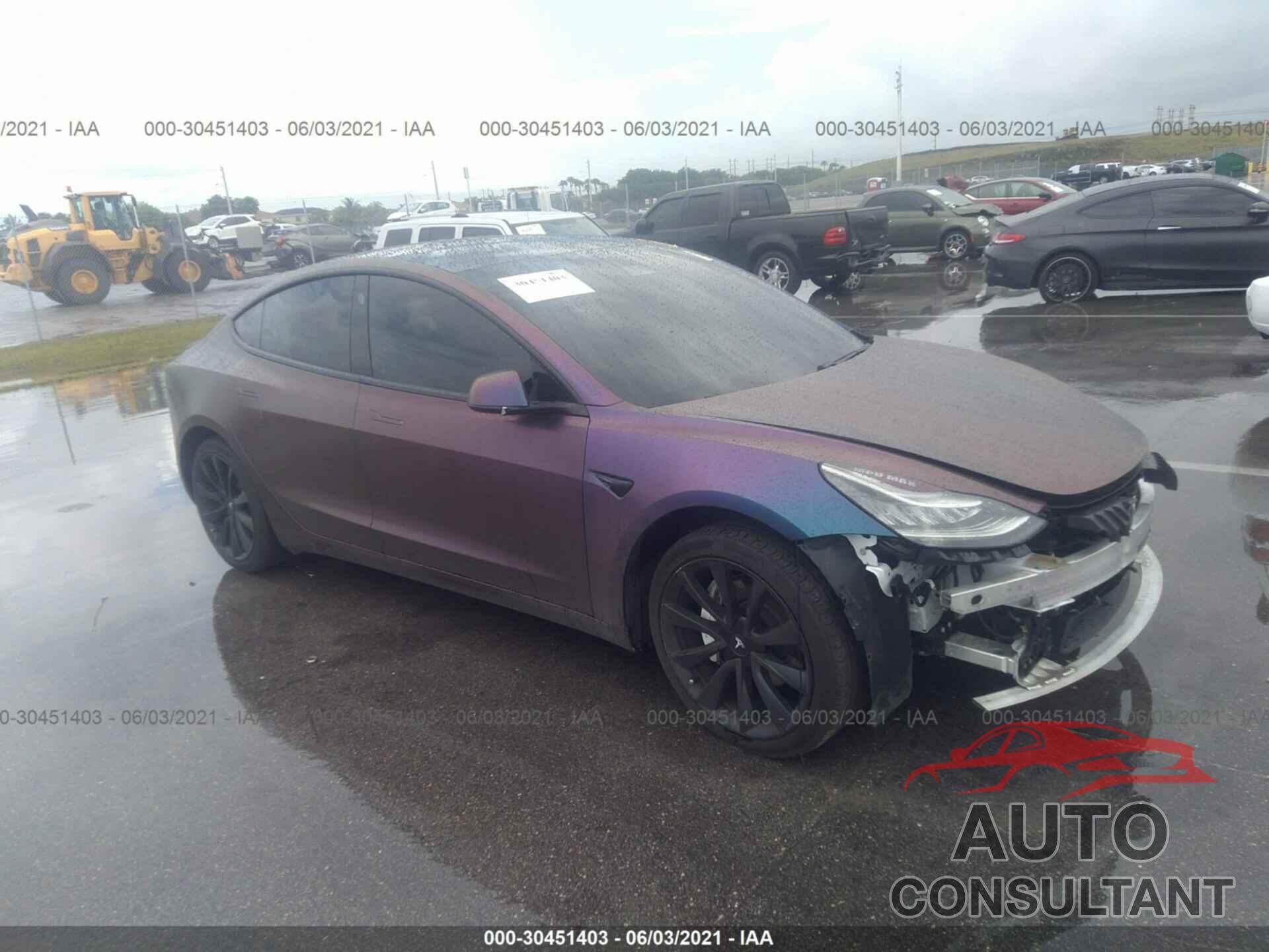 TESLA MODEL 3 2019 - 5YJ3E1EA4KF449367