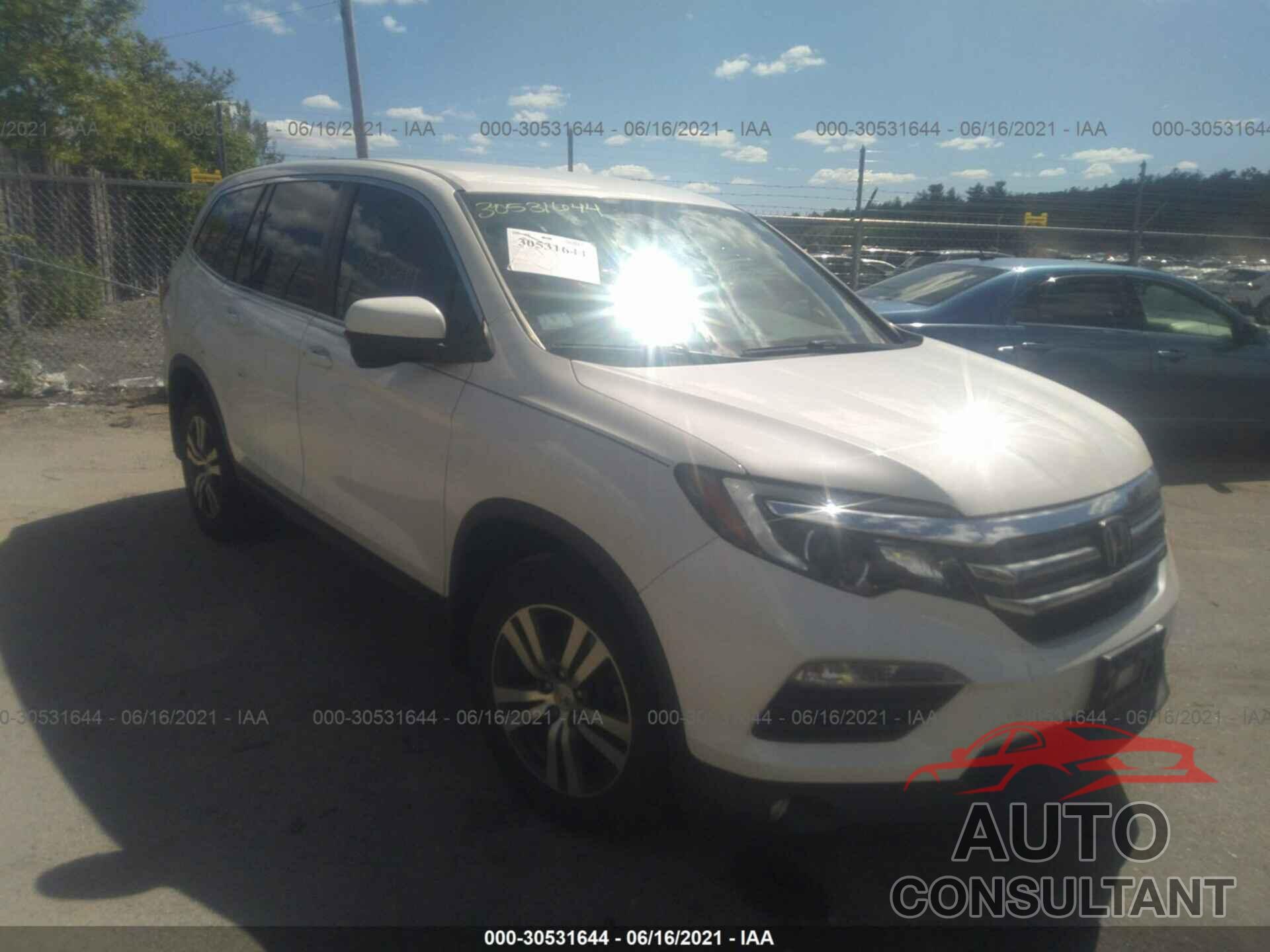HONDA PILOT 2016 - 5FNYF6H49GB015586