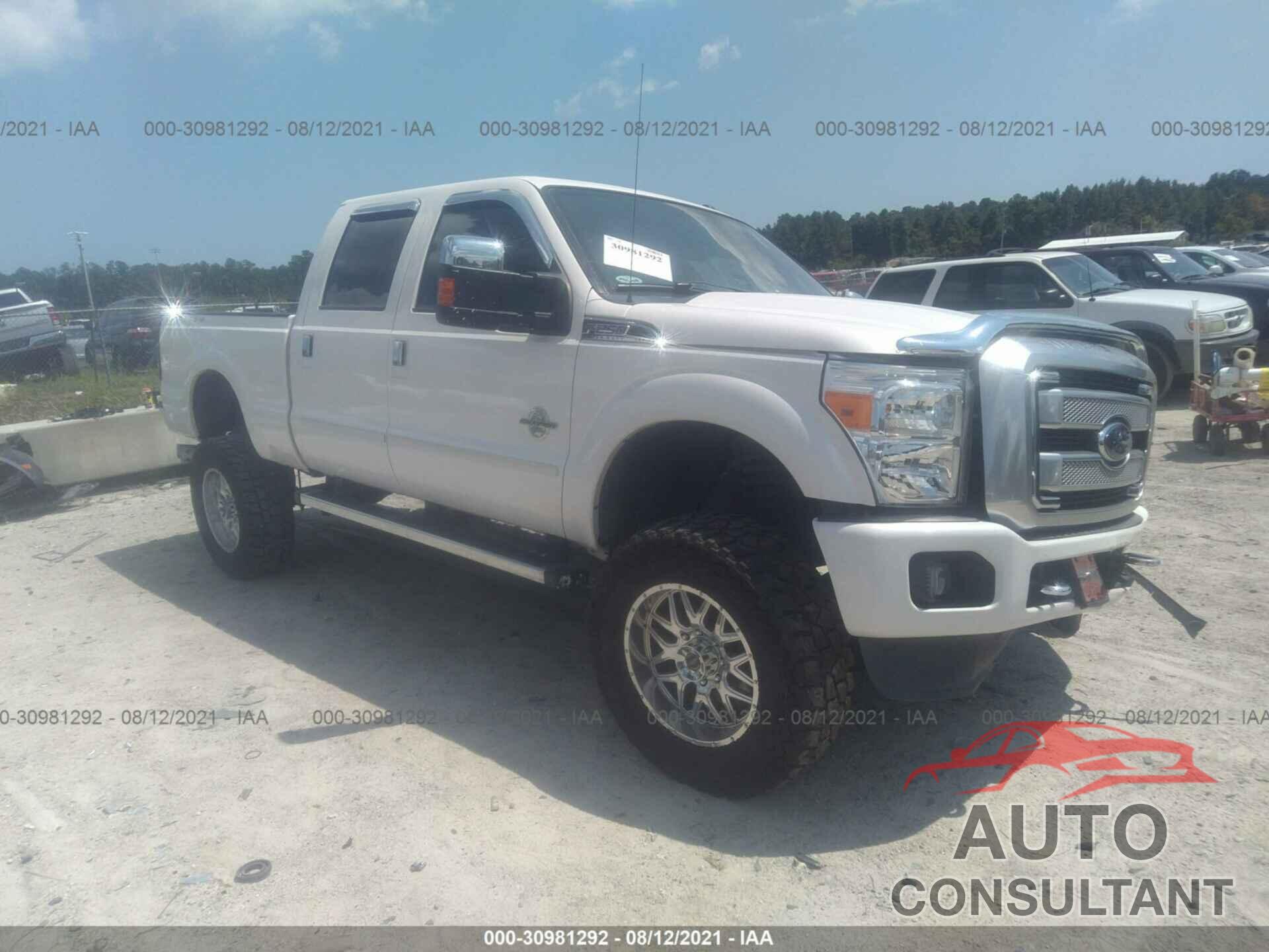 FORD SUPER DUTY F-250 SRW 2016 - 1FT7W2BT6GEA62418