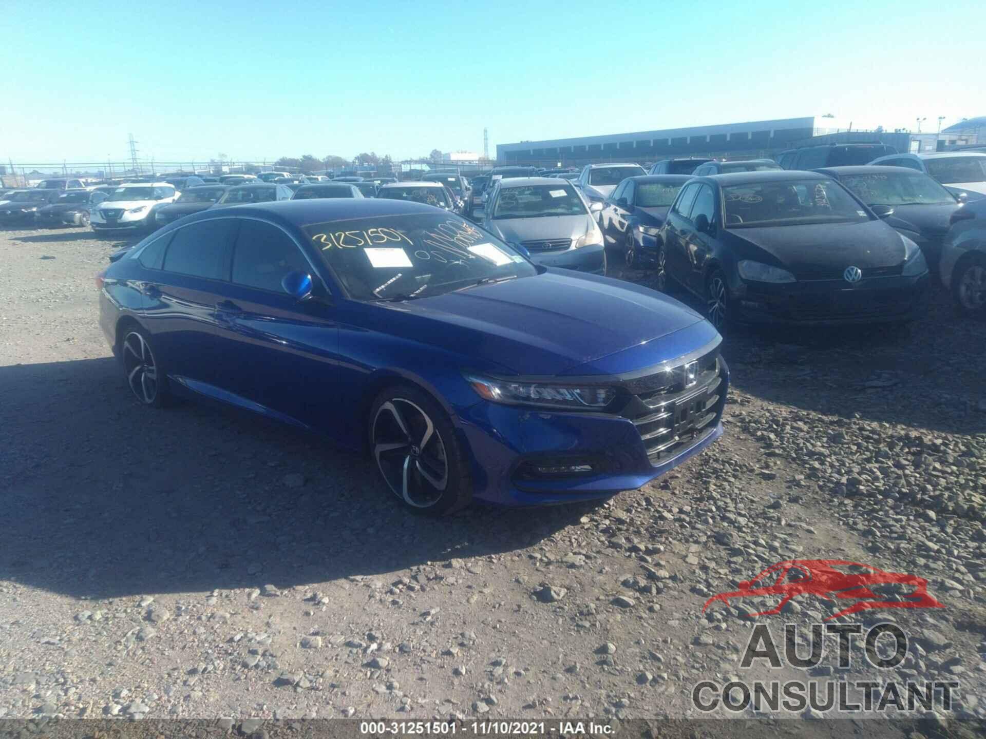 HONDA ACCORD SEDAN 2018 - 1HGCV1F37JA009846