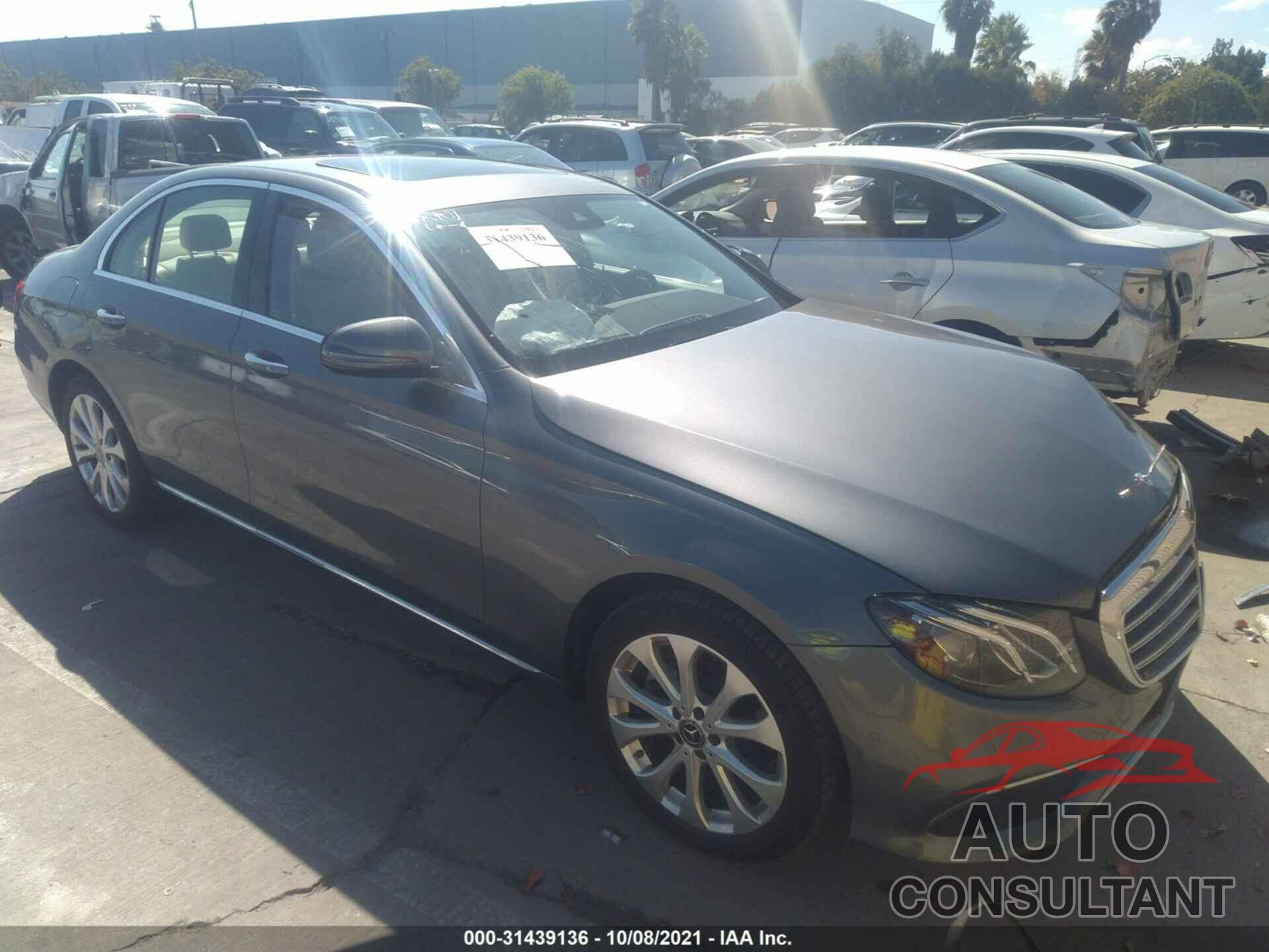 MERCEDES-BENZ E-CLASS 2018 - WDDZF4JB0JA405564