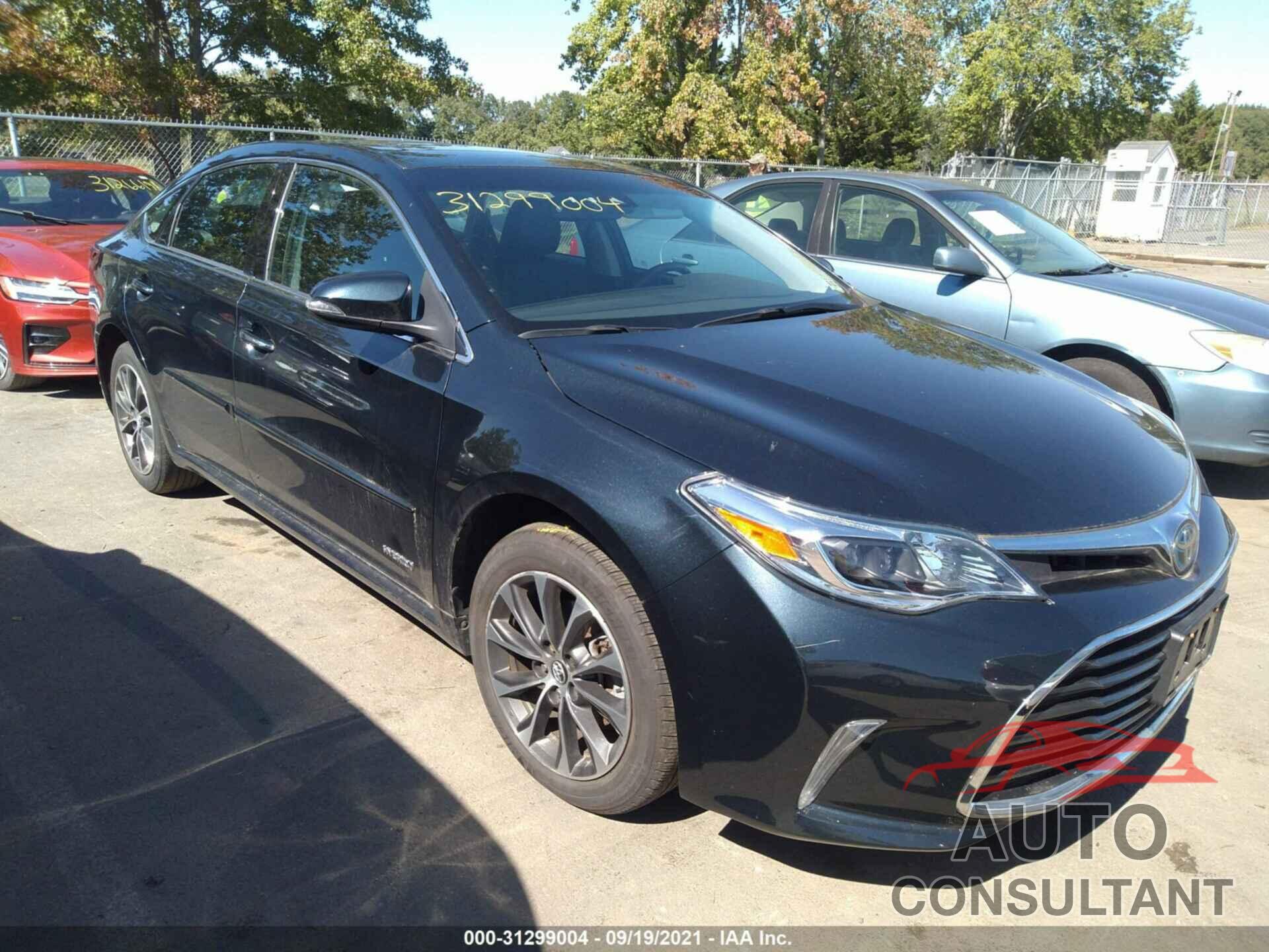 TOYOTA AVALON 2018 - 4T1BD1EB3JU062592