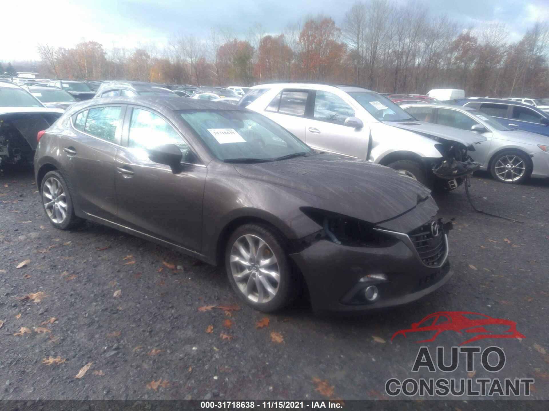 MAZDA MAZDA3 2016 - JM1BM1M38G1290807