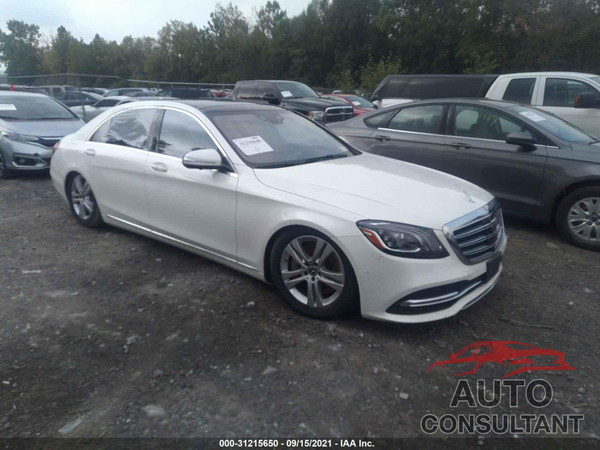 MERCEDES-BENZ S-CLASS 2019 - WDDUG8GB2KA483626