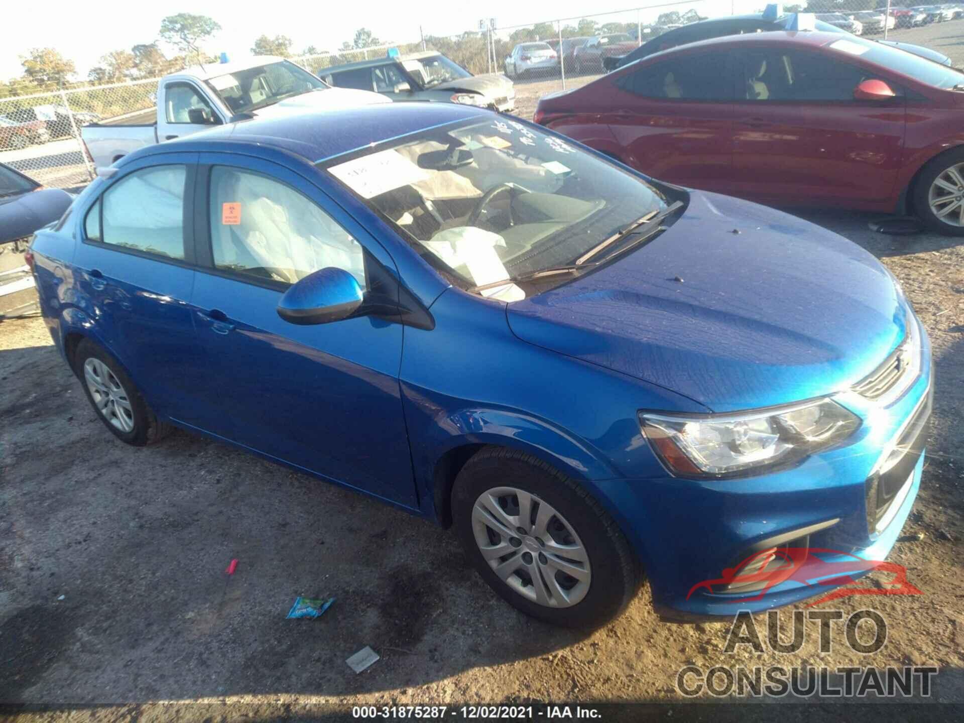 CHEVROLET SONIC 2020 - 1G1JB5SB2L4140955