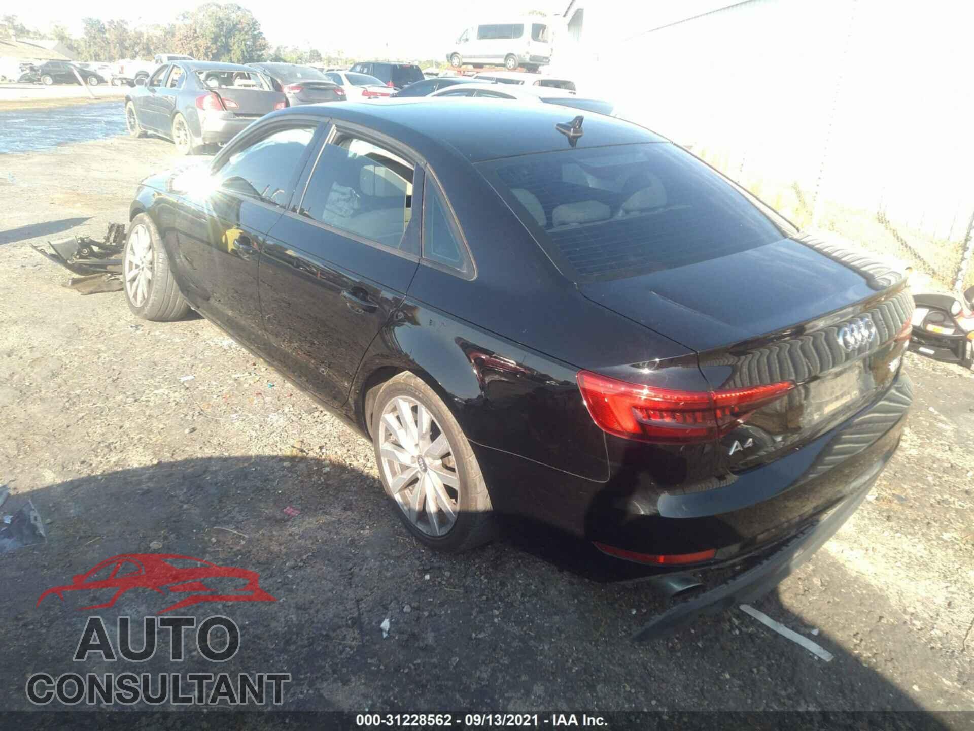 AUDI A4 2017 - WAUGMAF4XHA141390
