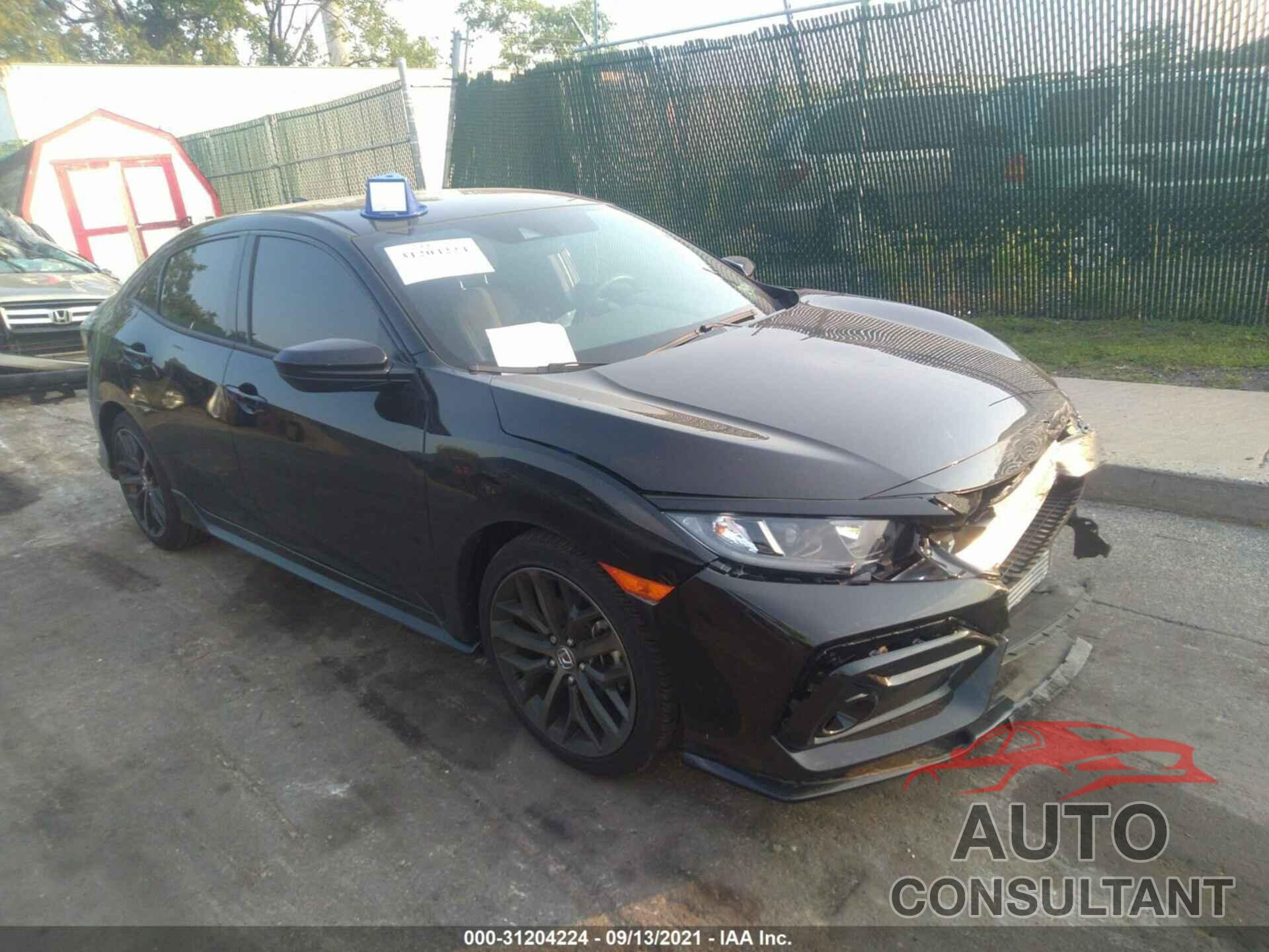 HONDA CIVIC HATCHBACK 2021 - SHHFK7H49MU417000
