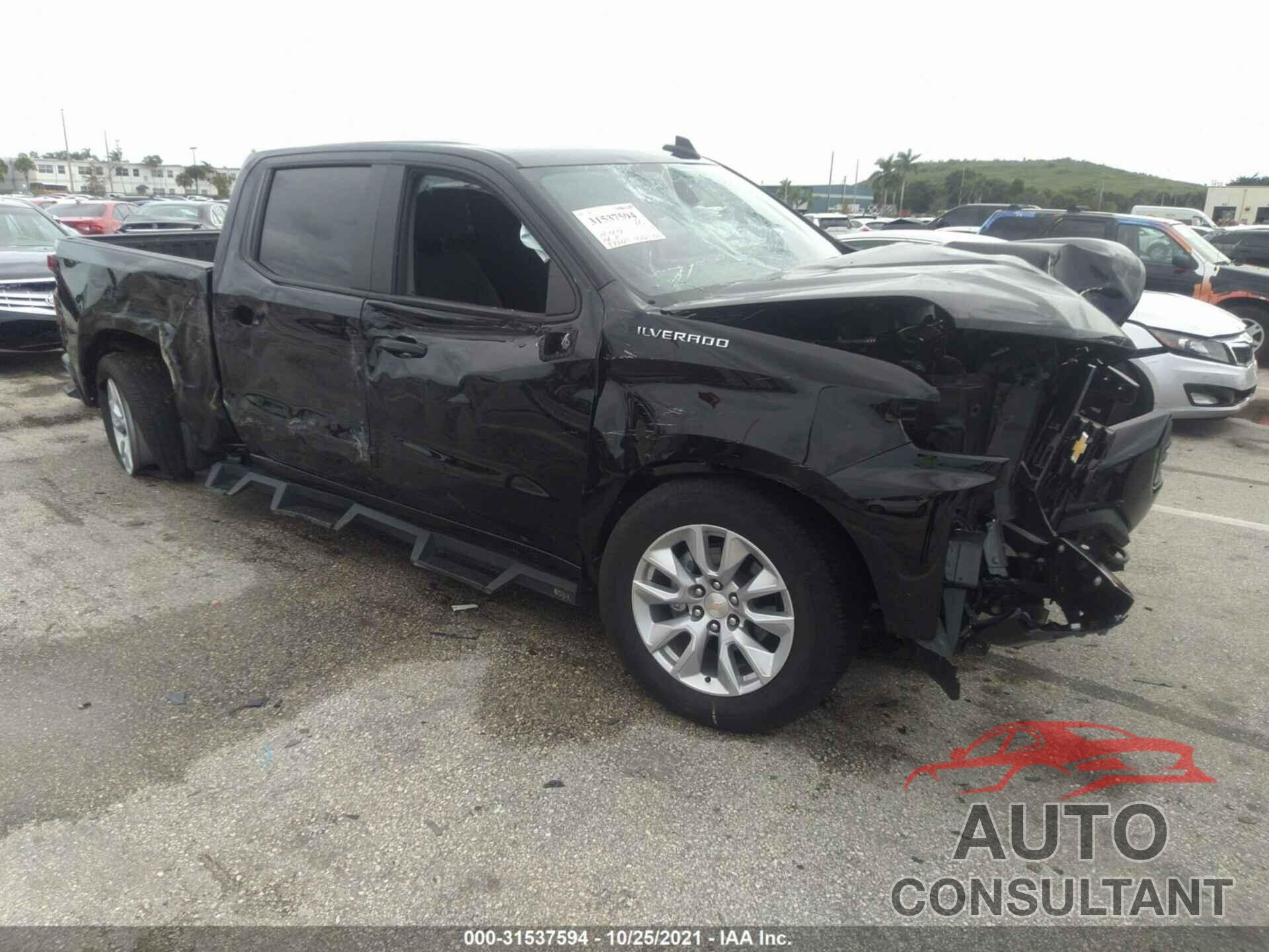 CHEVROLET SILVERADO 1500 2021 - 3GCPWBEK5MG183092