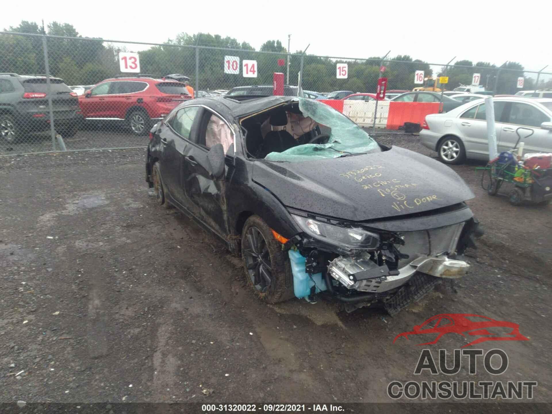 HONDA CIVIC HATCHBACK 2021 - SHHFK7H62MU425652