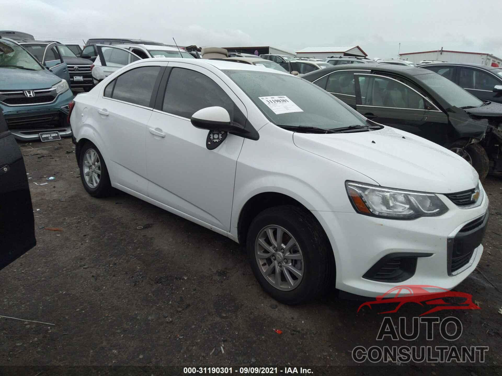 CHEVROLET SONIC 2020 - 1G1JD5SB9L4142924
