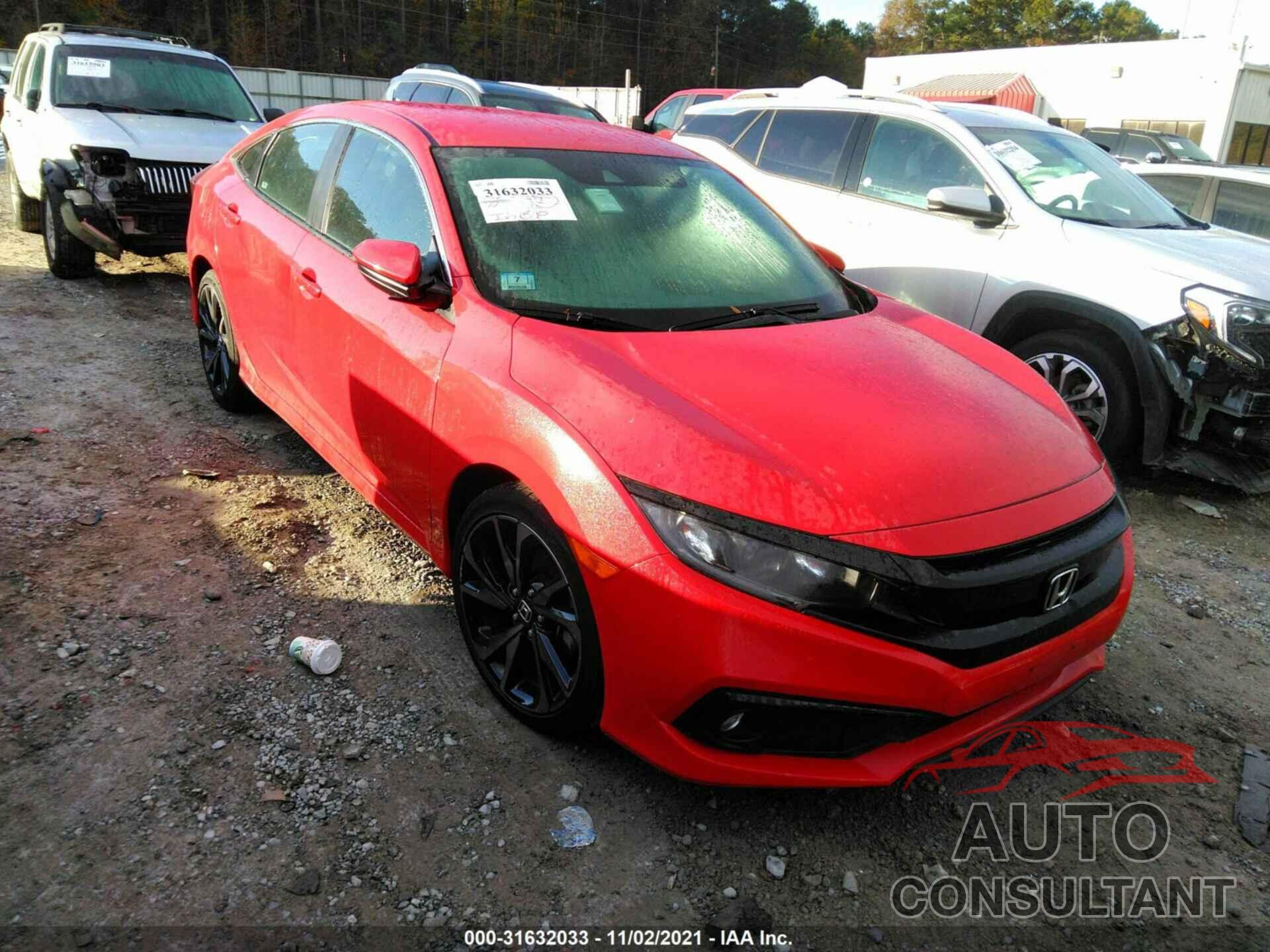 HONDA CIVIC SEDAN 2020 - 2HGFC2F86LH532137