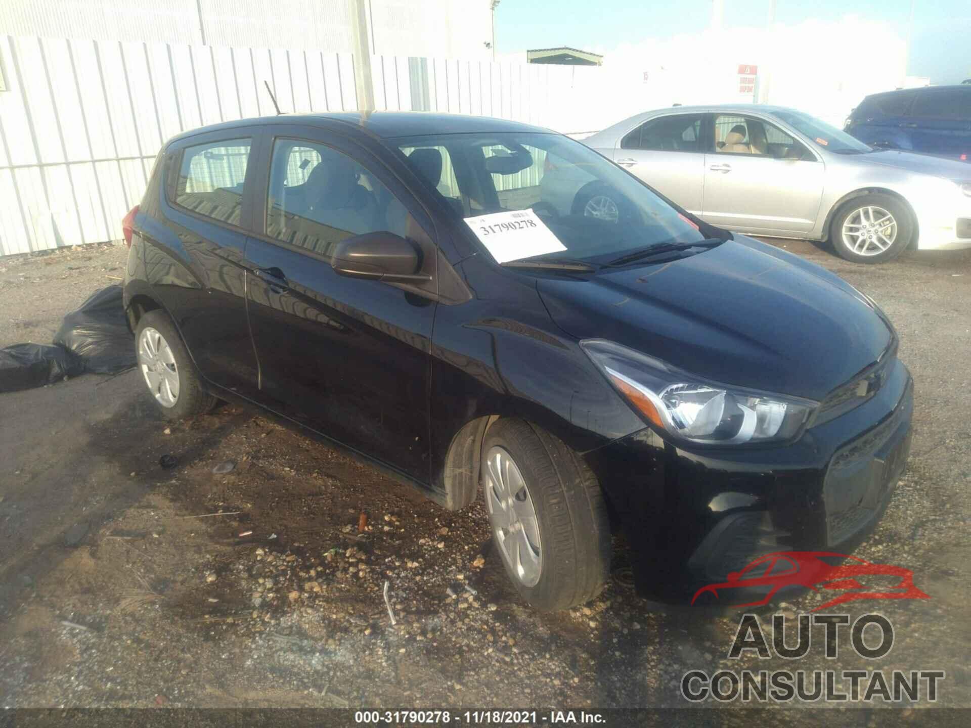 CHEVROLET SPARK 2017 - KL8CB6SA4HC828829