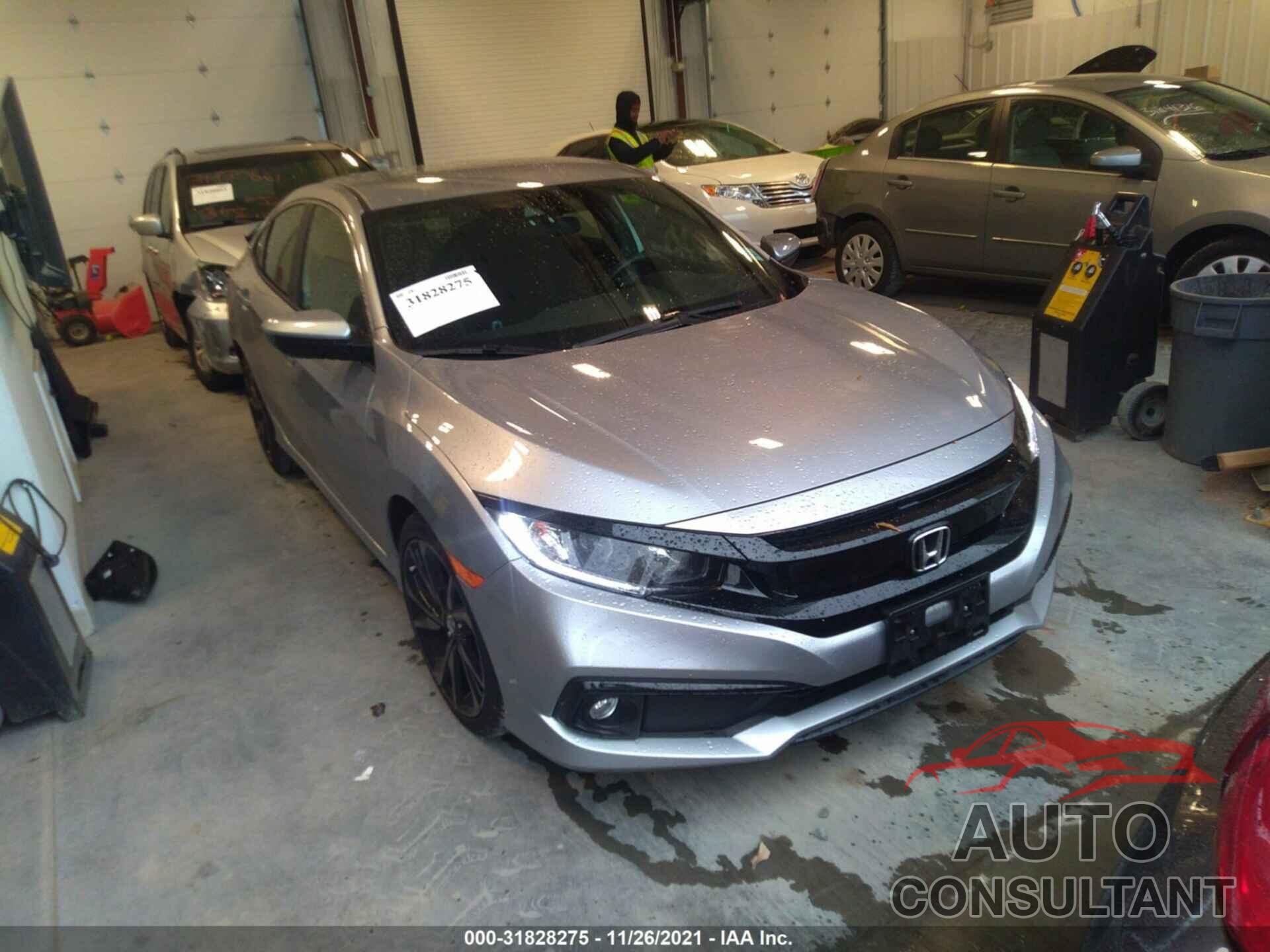 HONDA CIVIC SEDAN 2019 - 2HGFC2F86KH537918