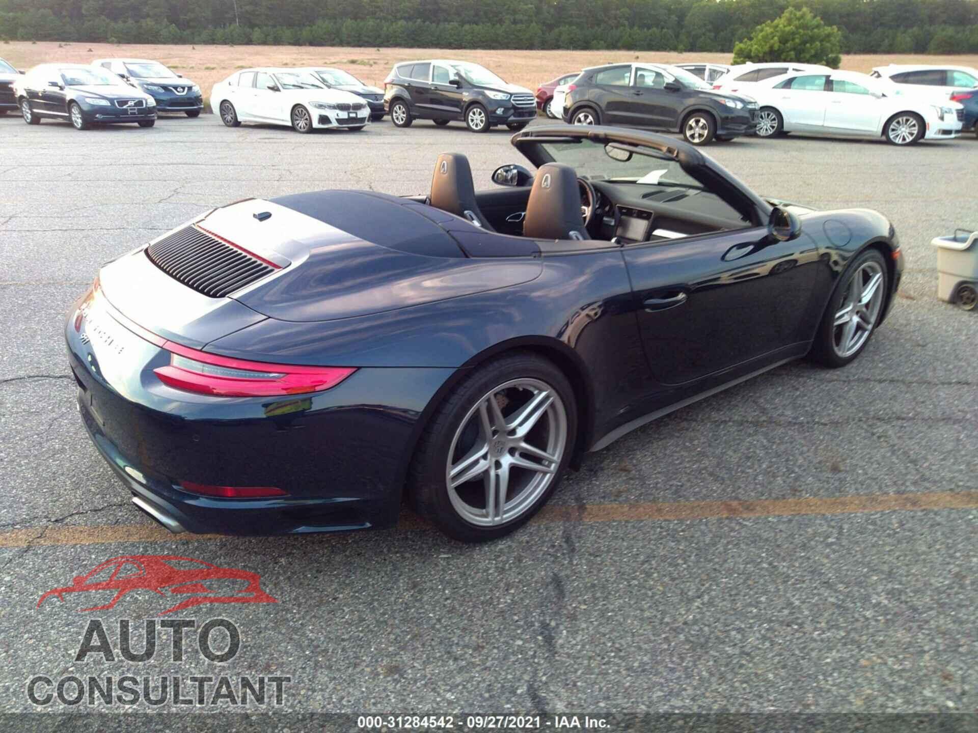 PORSCHE 911 2017 - WP0CA2A9XHS141385
