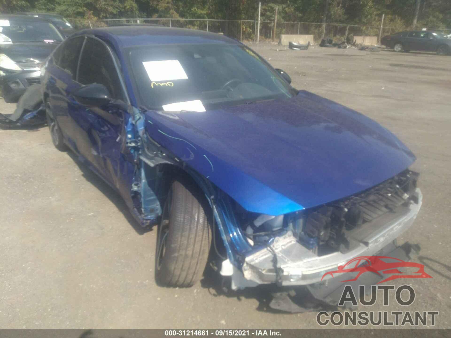 HONDA ACCORD SEDAN 2021 - 1HGCV1F37MA007308
