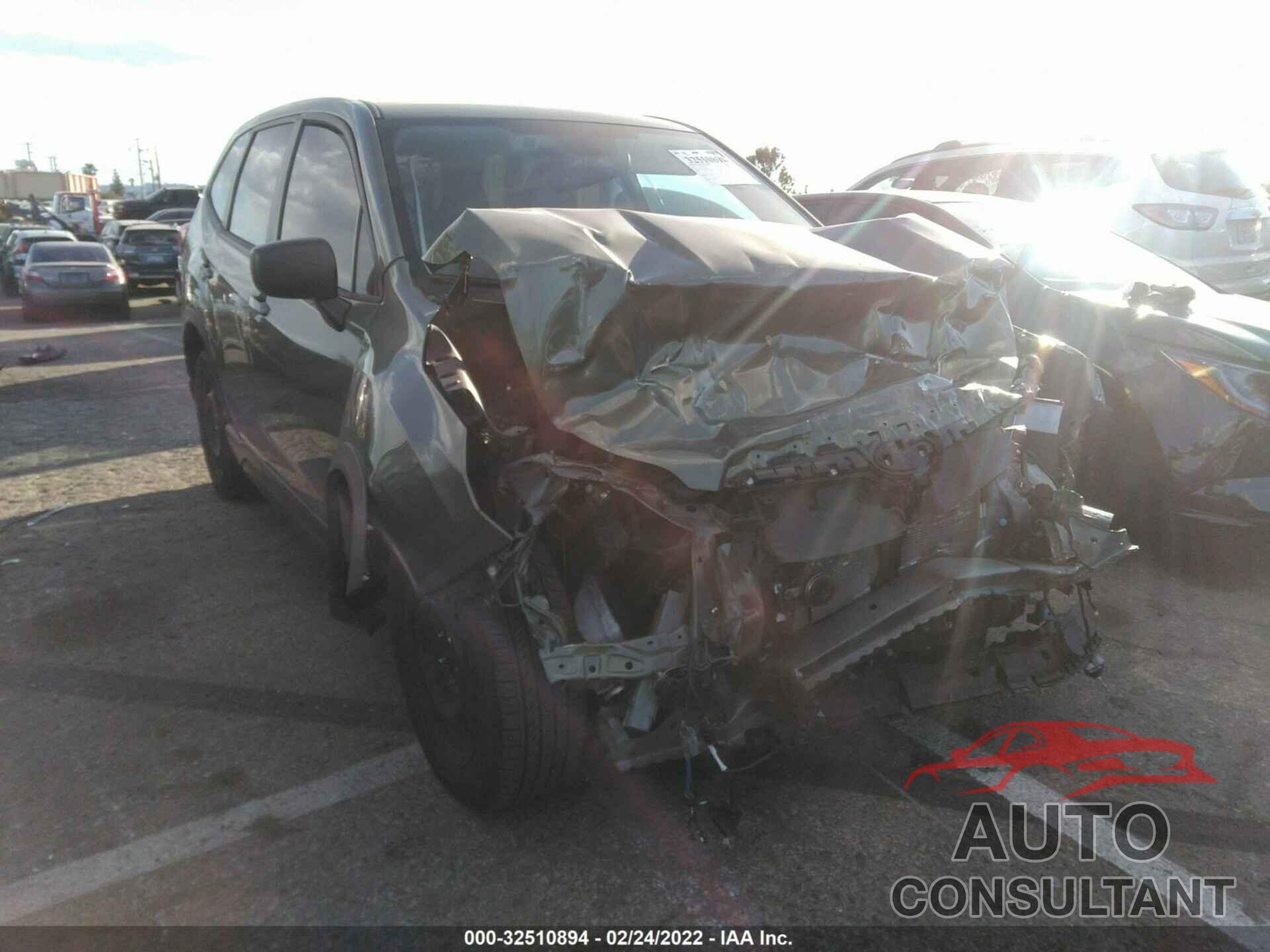SUBARU FORESTER 2021 - JF2SKAAC9MH405543
