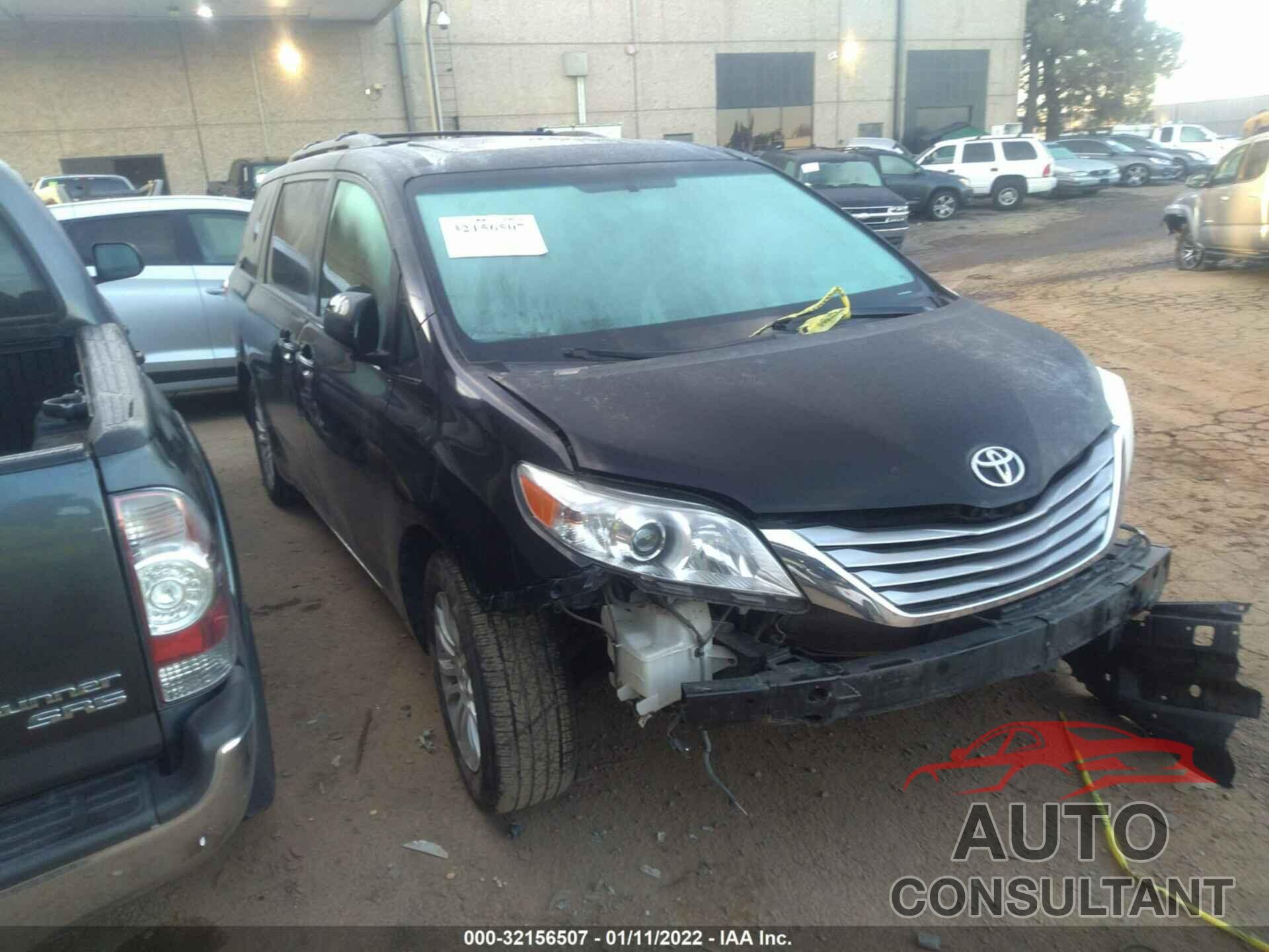 TOYOTA SIENNA 2017 - 5TDYZ3DC4HS811274