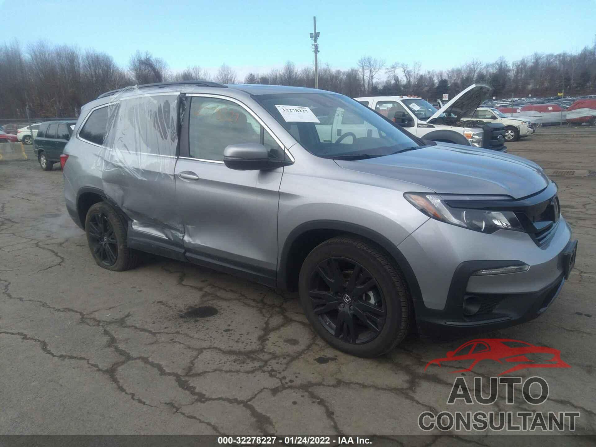 HONDA PILOT 2021 - 5FNYF6H28MB091651