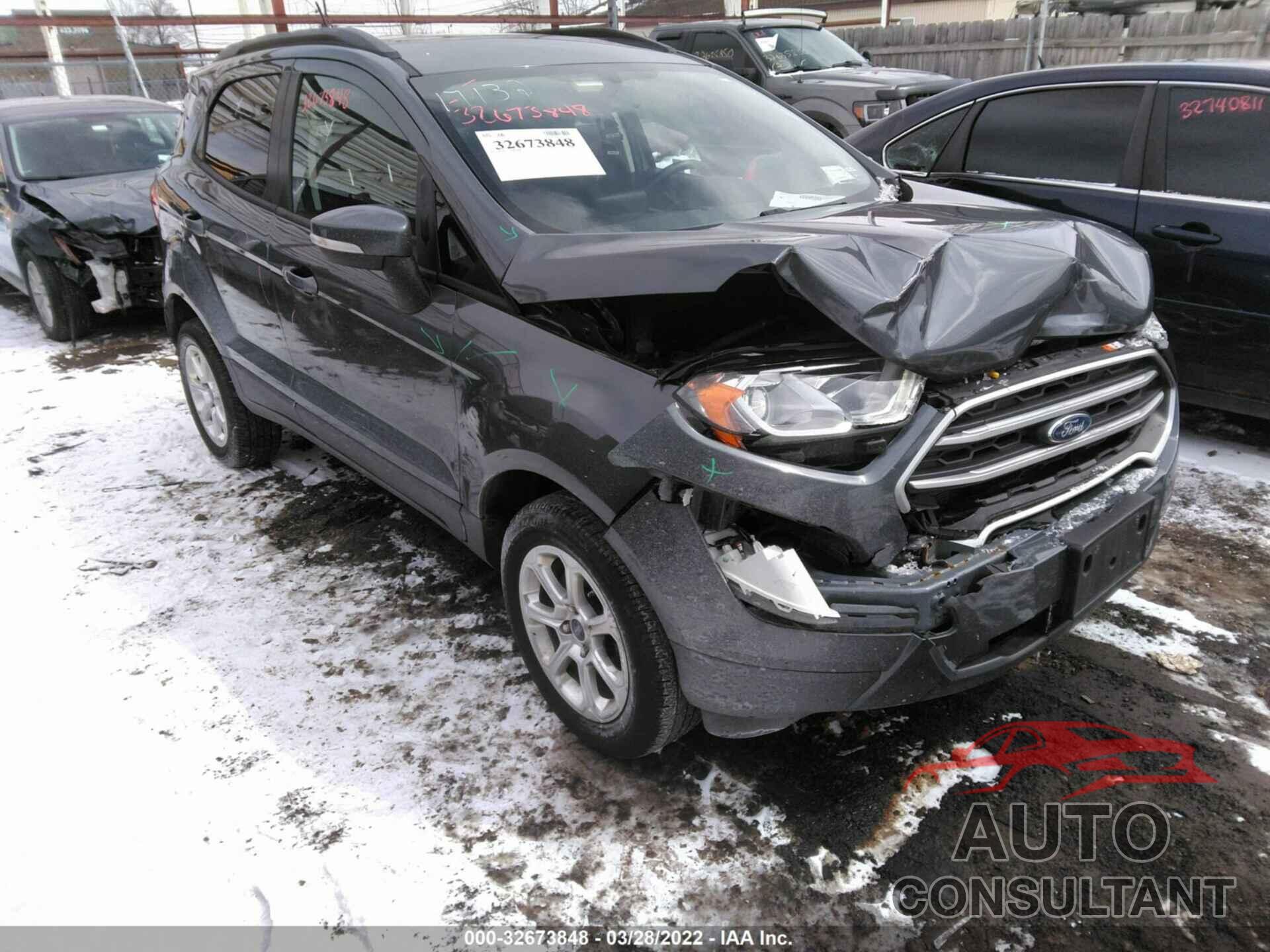 FORD ECOSPORT 2019 - MAJ6S3GLXKC268468