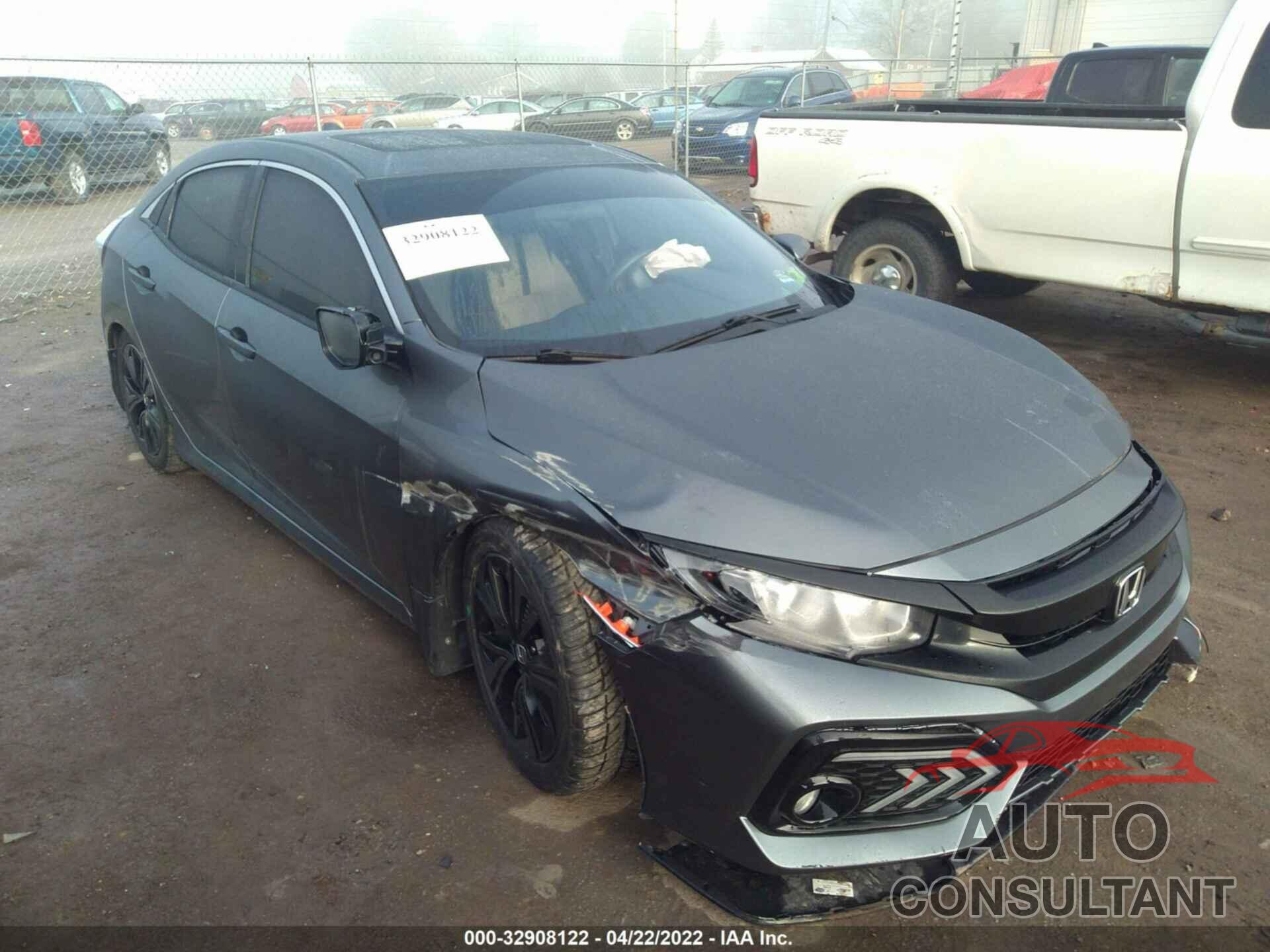 HONDA CIVIC HATCHBACK 2018 - SHHFK7H52JU400415