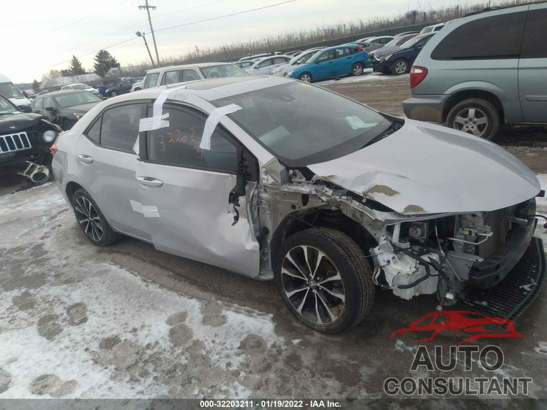 TOYOTA COROLLA 2019 - 2T1BURHE5KC127630