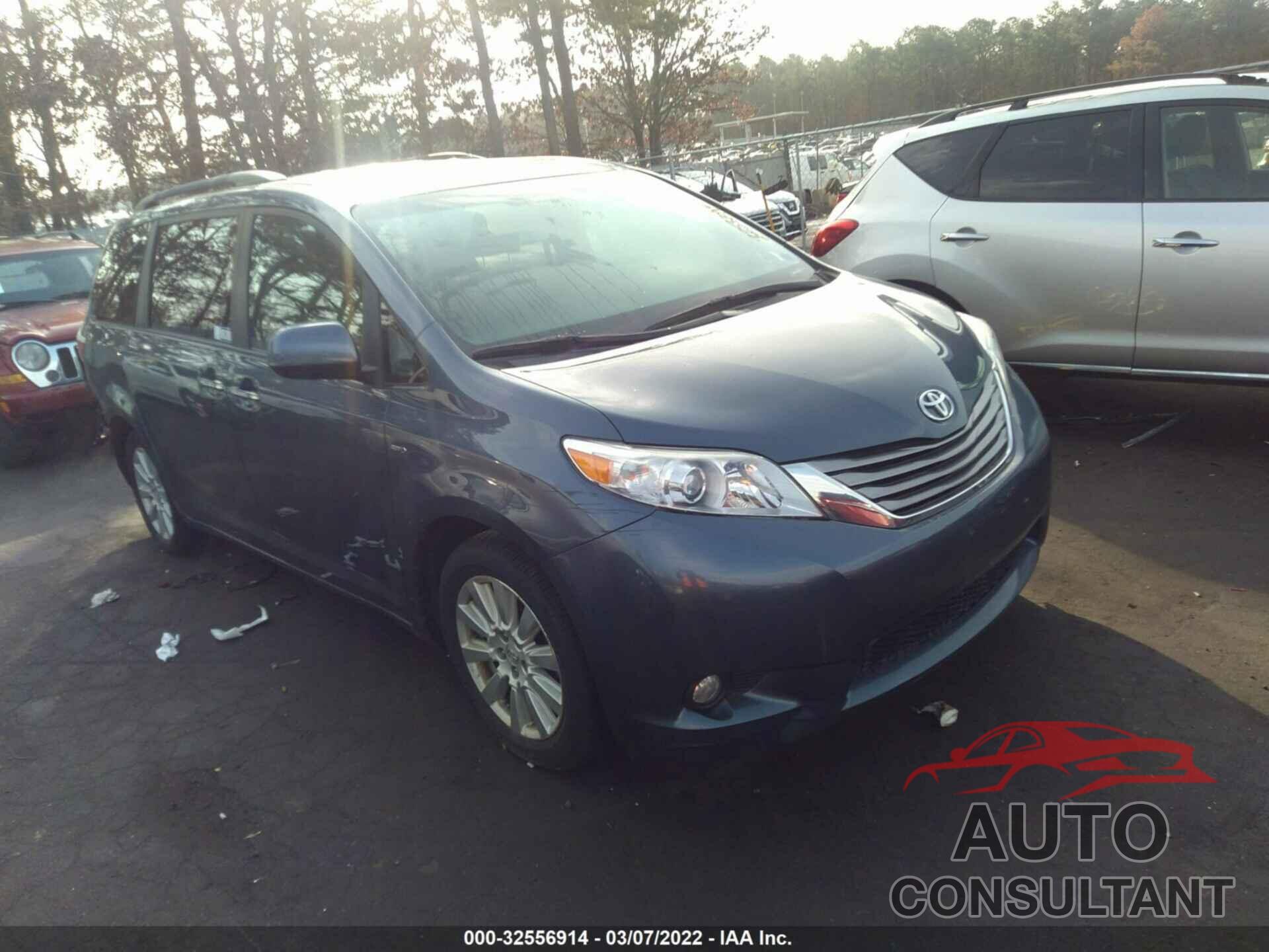 TOYOTA SIENNA 2017 - 5TDDZ3DC1HS169210