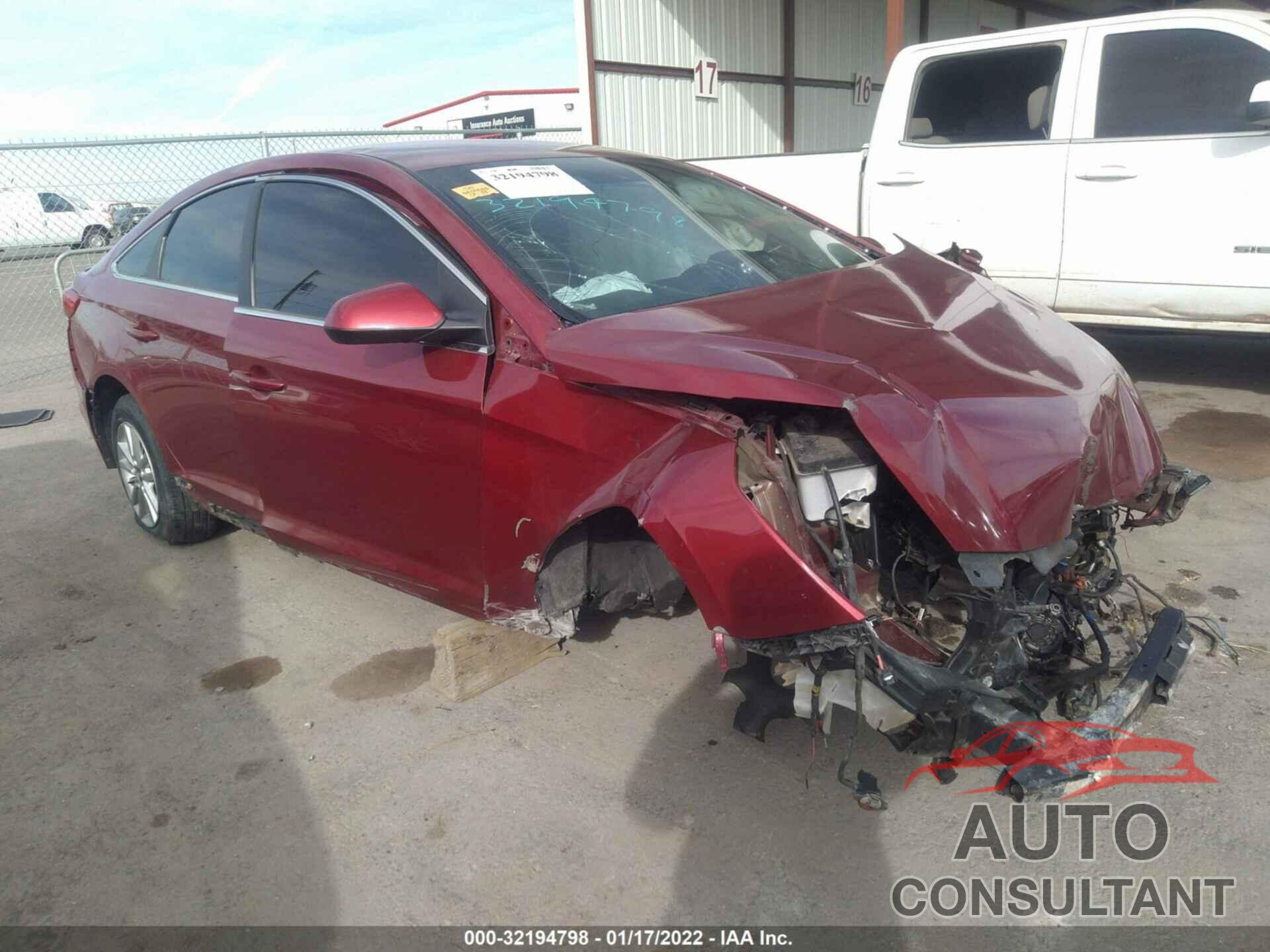 HYUNDAI SONATA 2016 - 5NPE24AF8GH363444