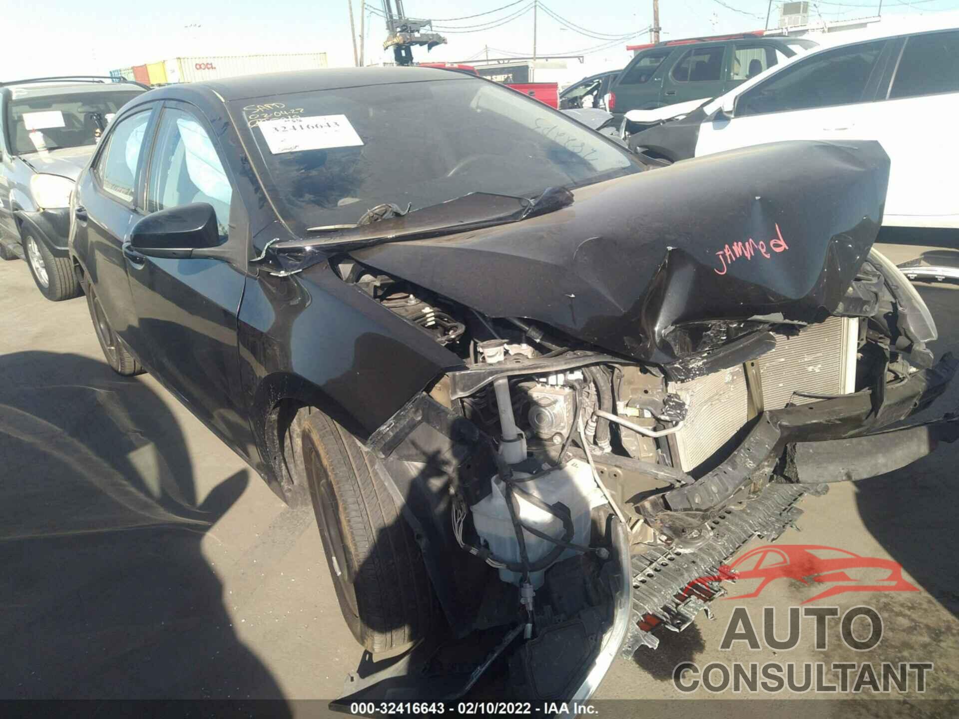 TOYOTA COROLLA 2016 - 5YFBURHE2GP455191
