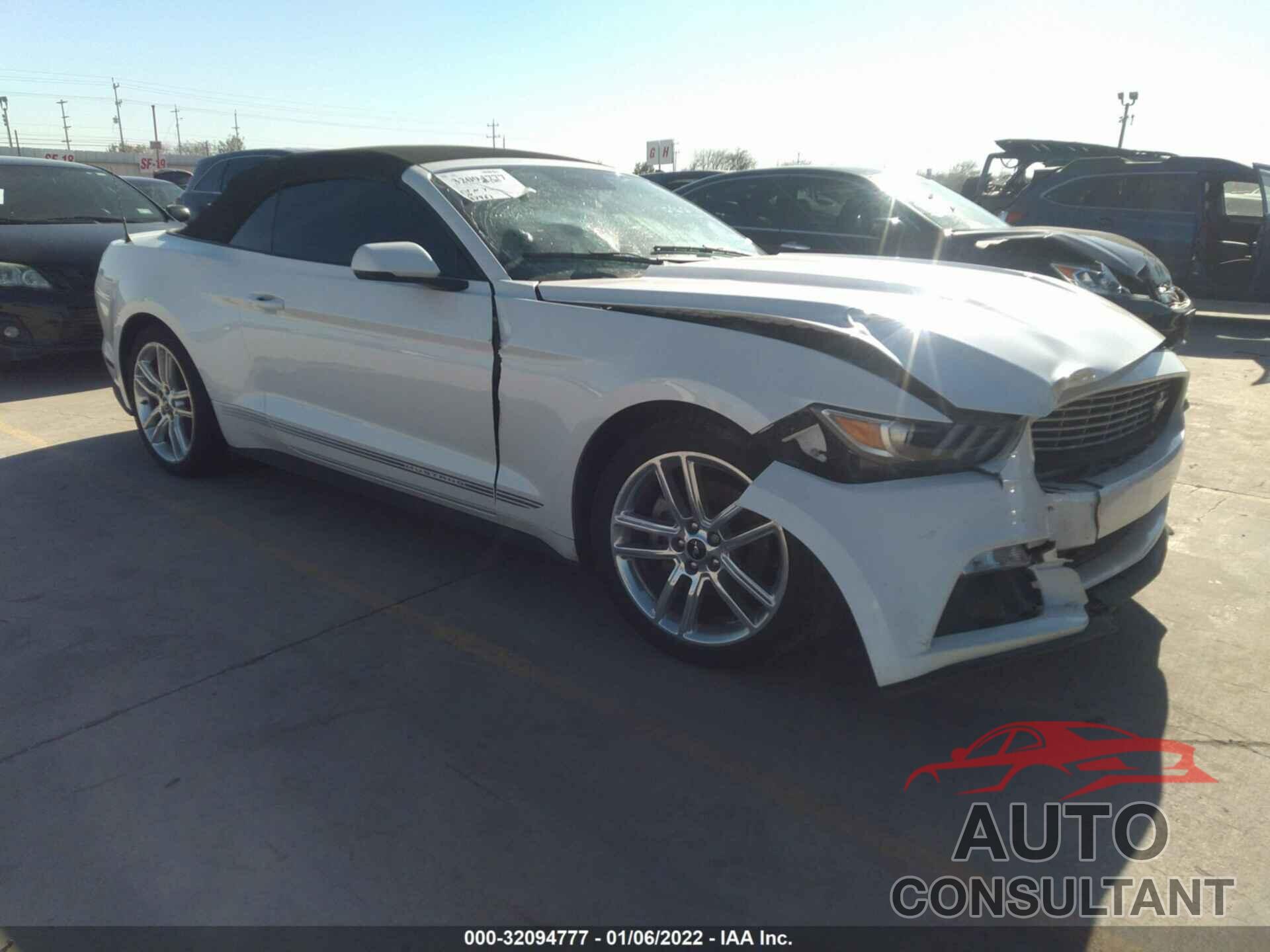FORD MUSTANG 2017 - 1FATP8UH0H5301069