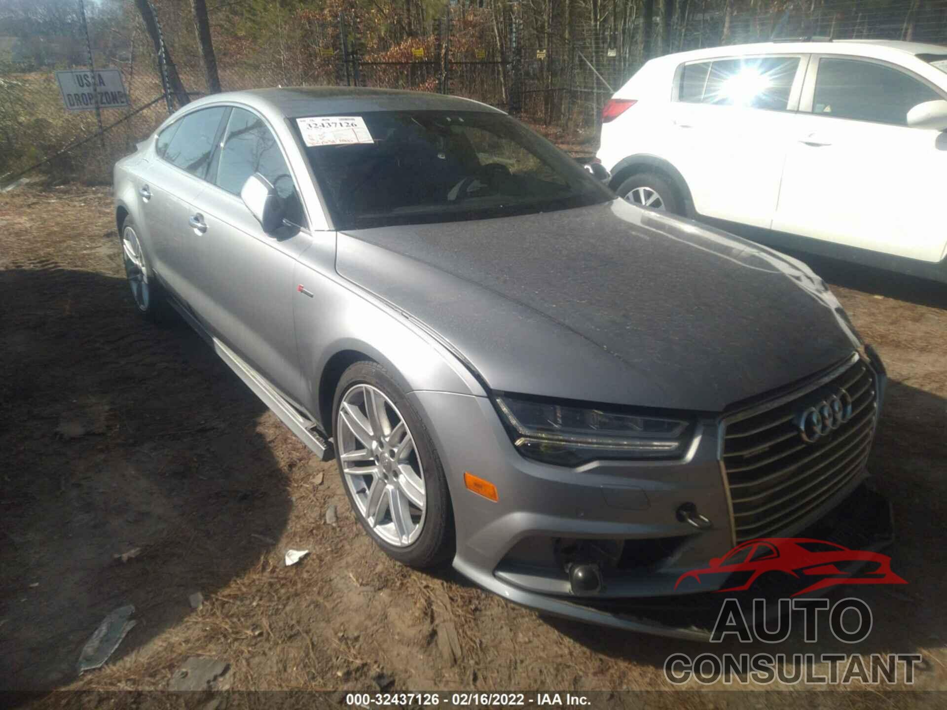 AUDI A7 2017 - WAUW2AFC5HN125373