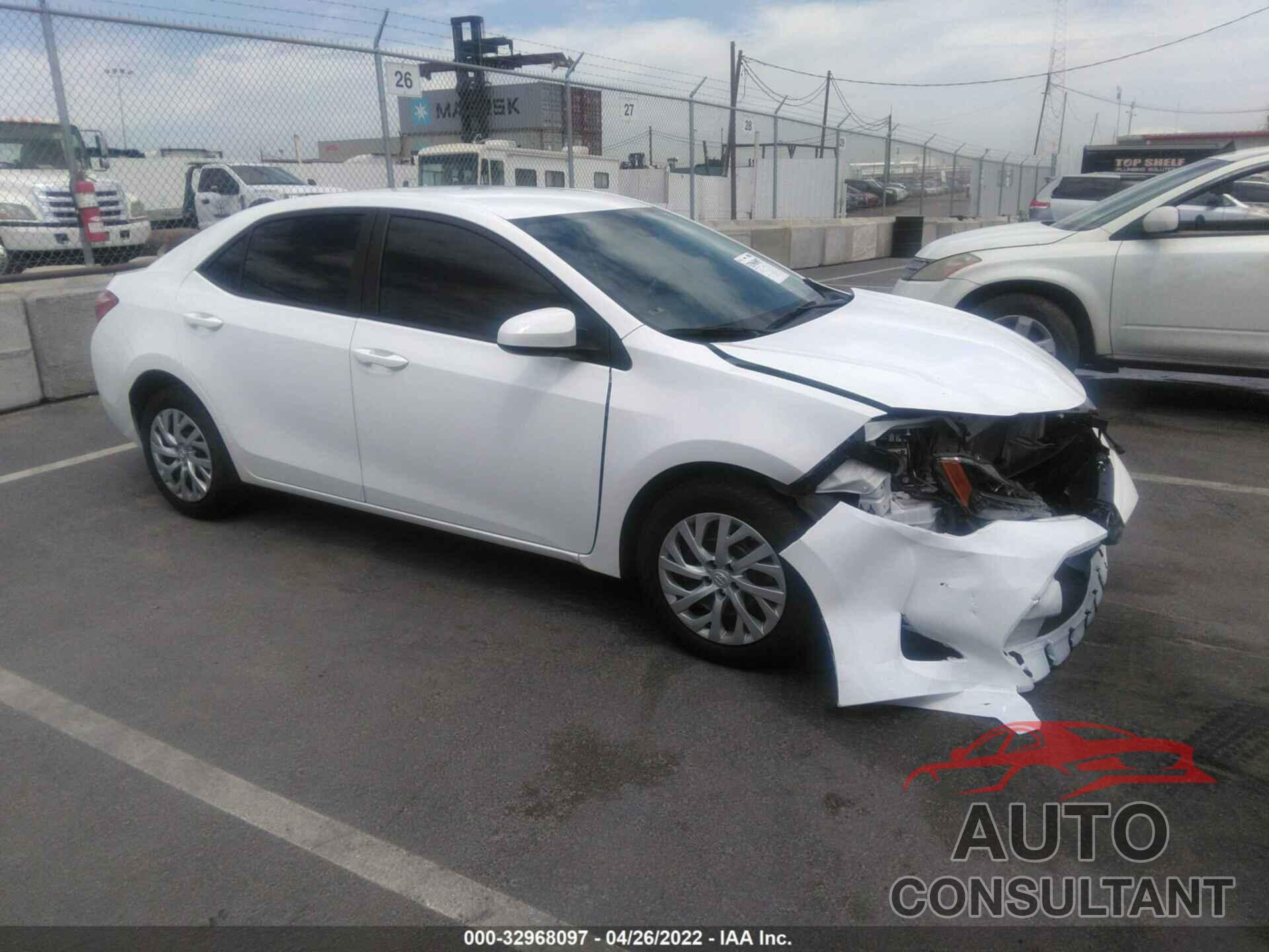TOYOTA COROLLA 2019 - 5YFBURHE1KP904787