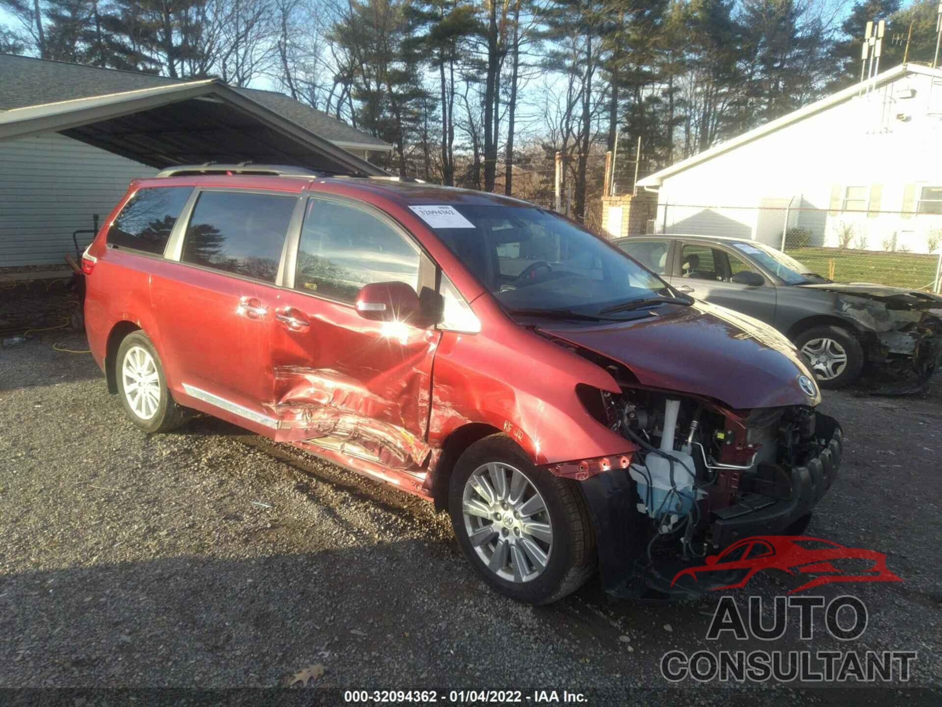 TOYOTA SIENNA 2017 - 5TDYZ3DCXHS890708